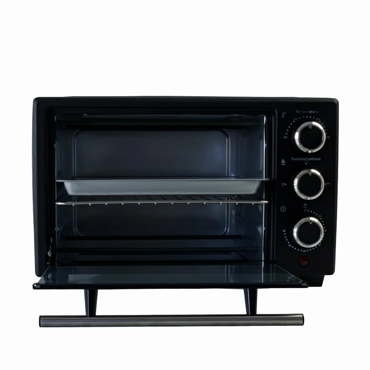 PYRAMIDEA Forno Elettrico 20 L Nero FO2008B