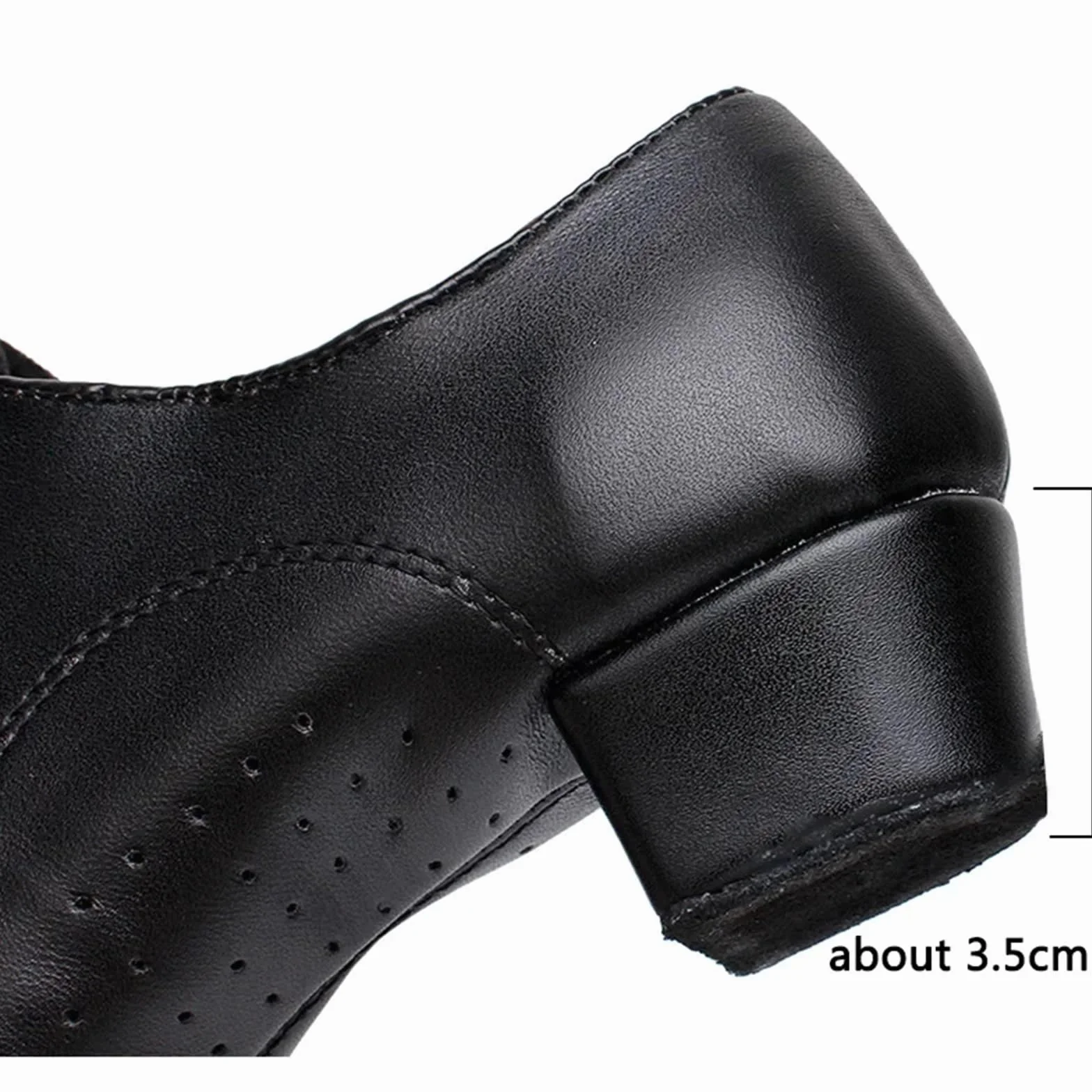 Scarpe da ballo latino americano uomo pelle morbida bambini ragazzi adulti 3.5