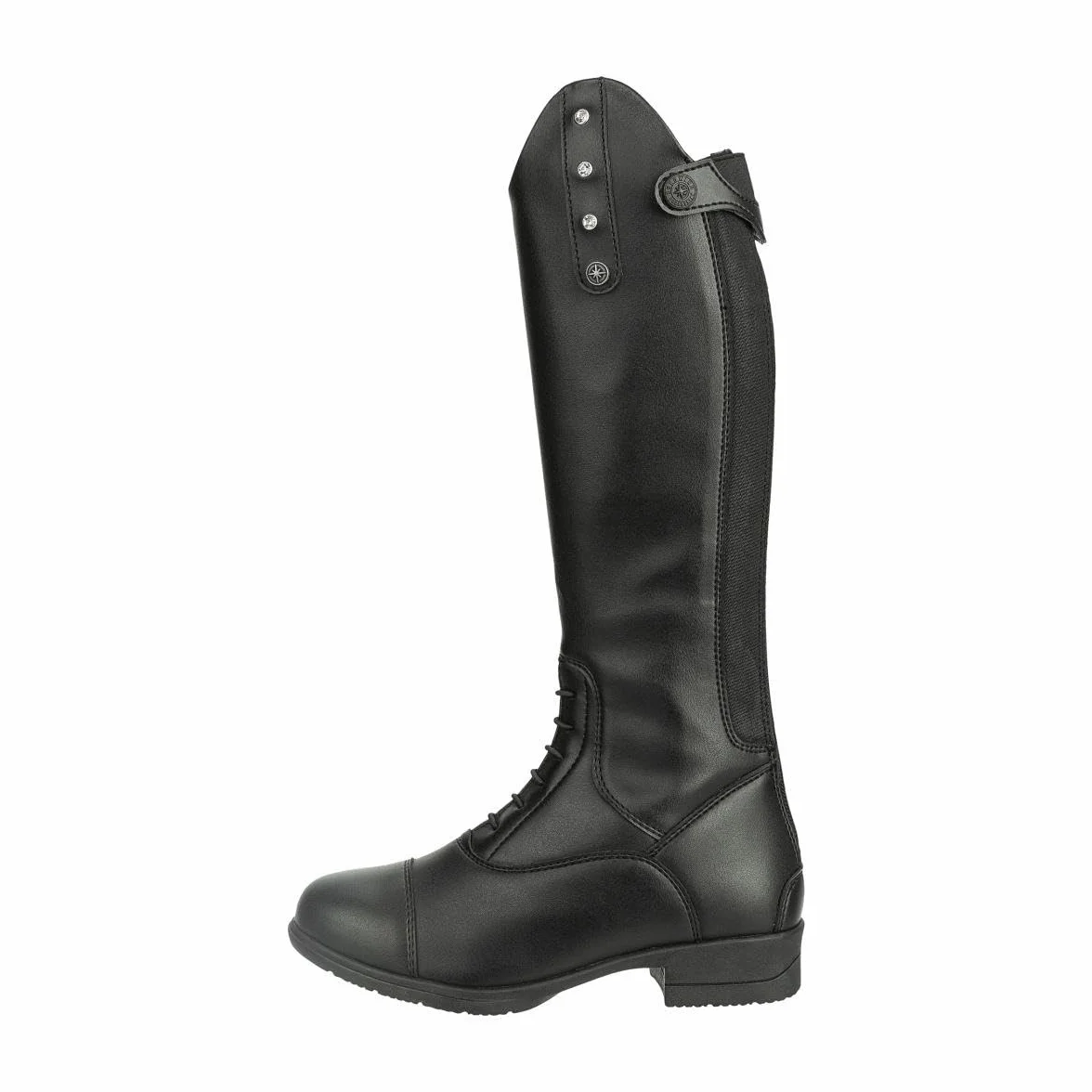 SUEDWIND FOOTWEAR Stivali da equitazione per bambini NOVA KIDS FUN GLITTER, suola comoda, cerniera YKK, effetto pelle, traspiranti