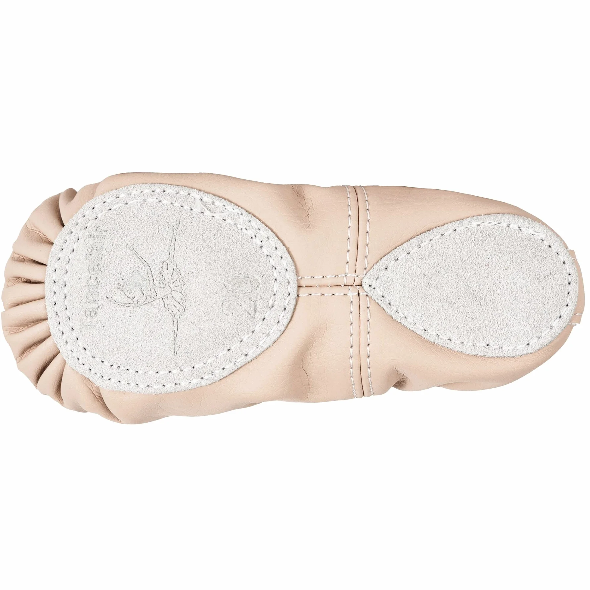 Scarpe Danza Classica in Pelle Scarpette da Ballo Mezza Punte per Bambina Ragazze Donna