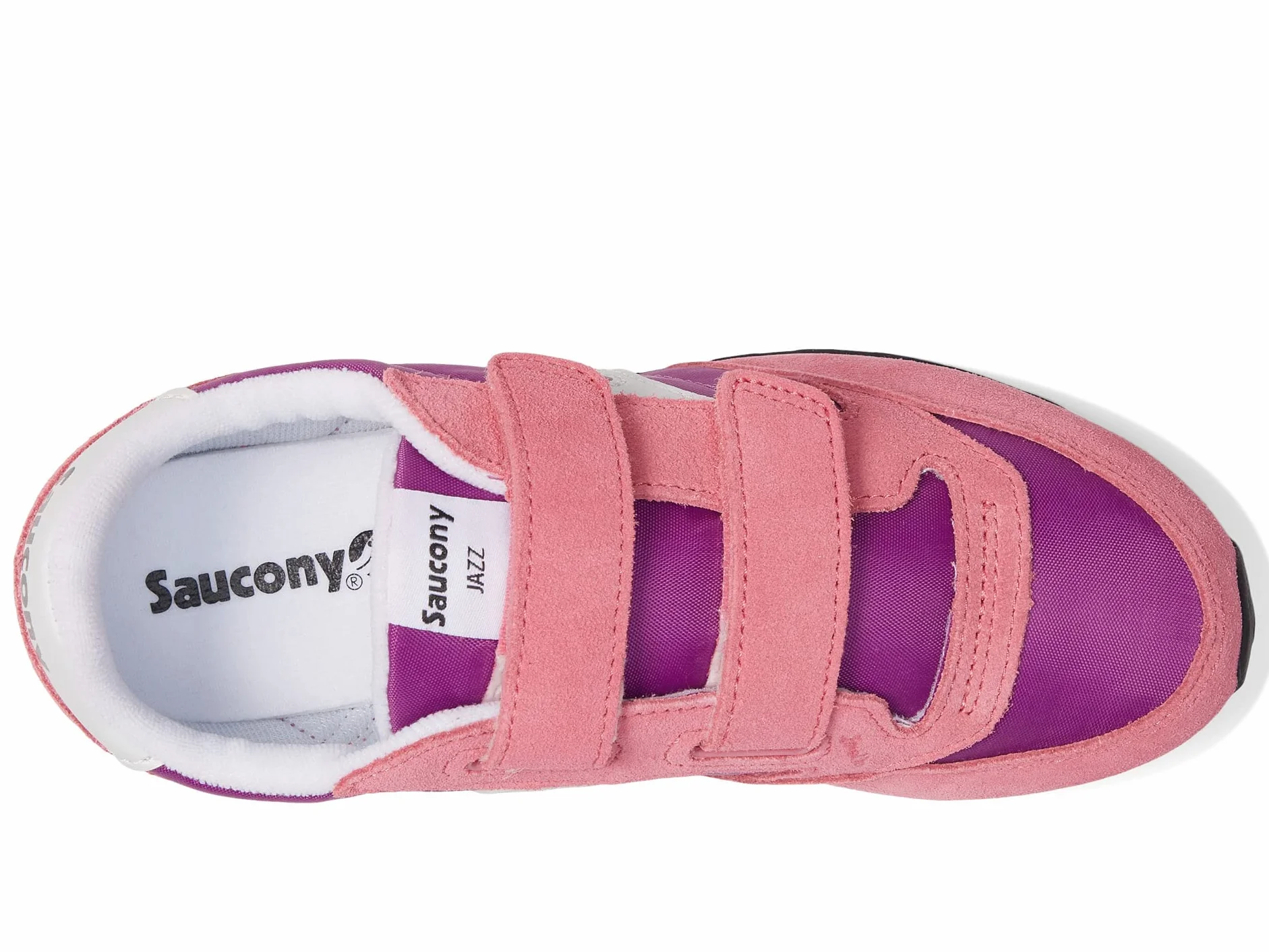 Saucony Kids Girls Jazz Double HL Scarpe Rosa e Viola Taglia 36