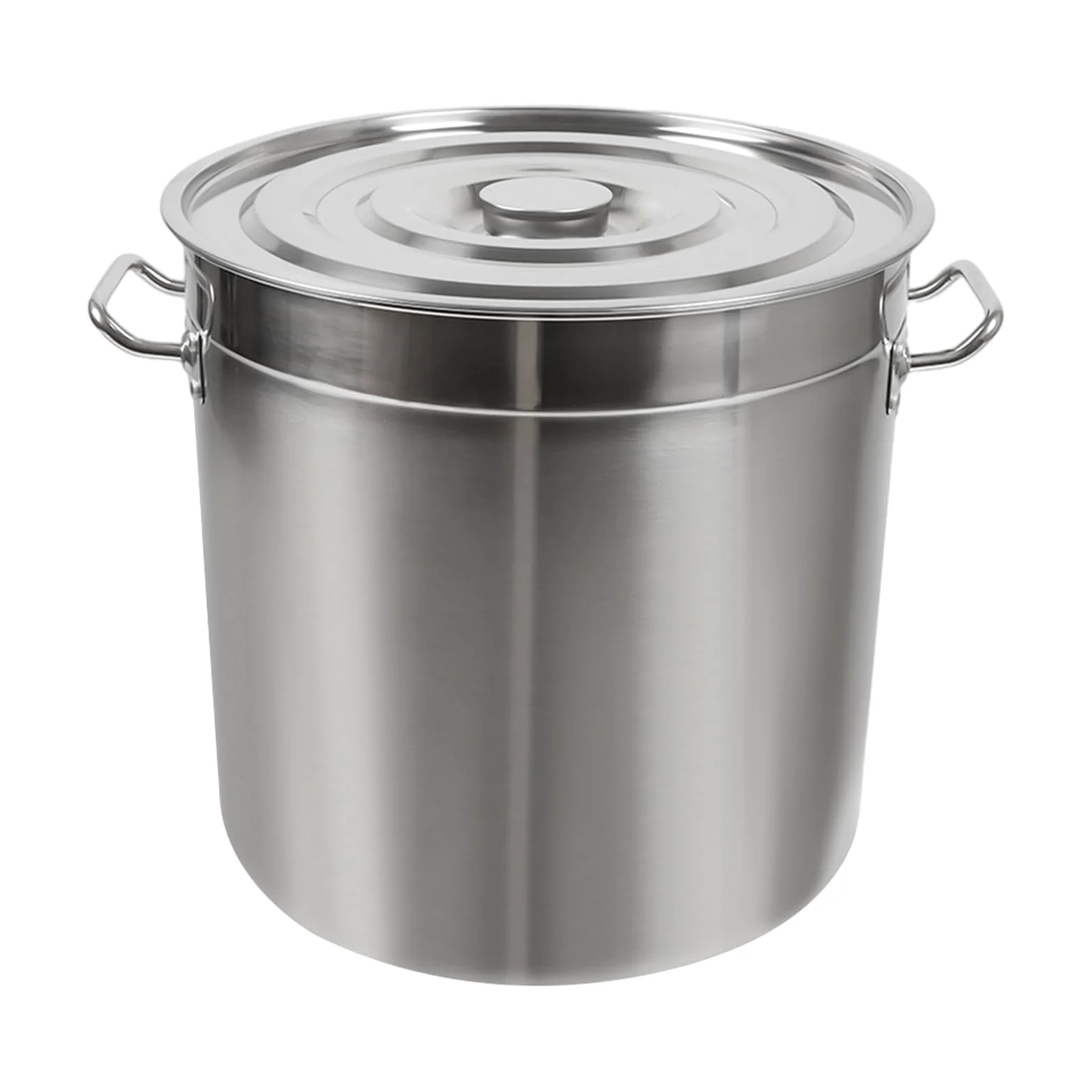 Pentola da 50 l, in acciaio inox, per fornelli a gas elettrici a induzione
