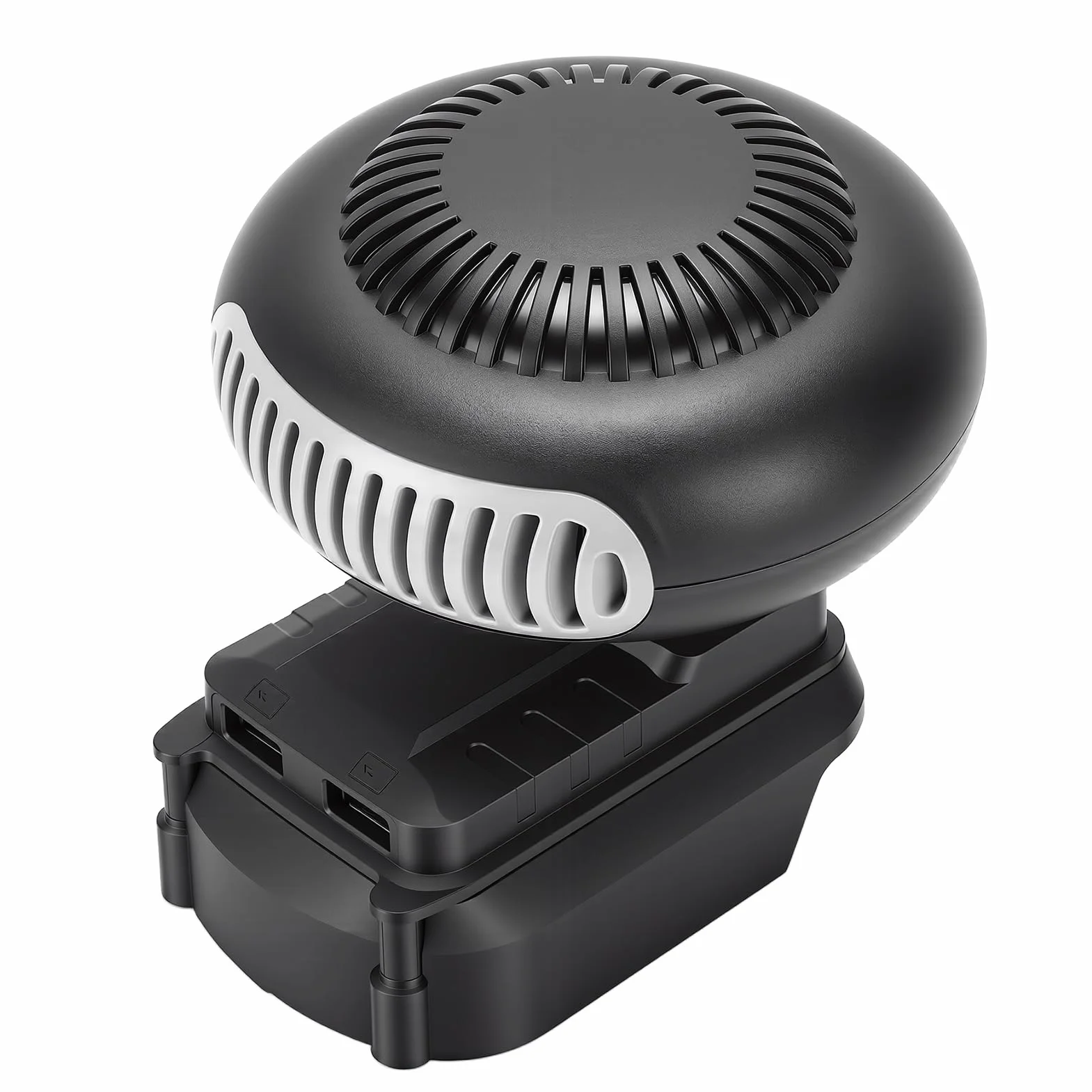 Focket Riscaldatore Alimentato a Batteria 170 W Senza Fili a Basso Rumore 2 Impostazioni USB Doppie Porte