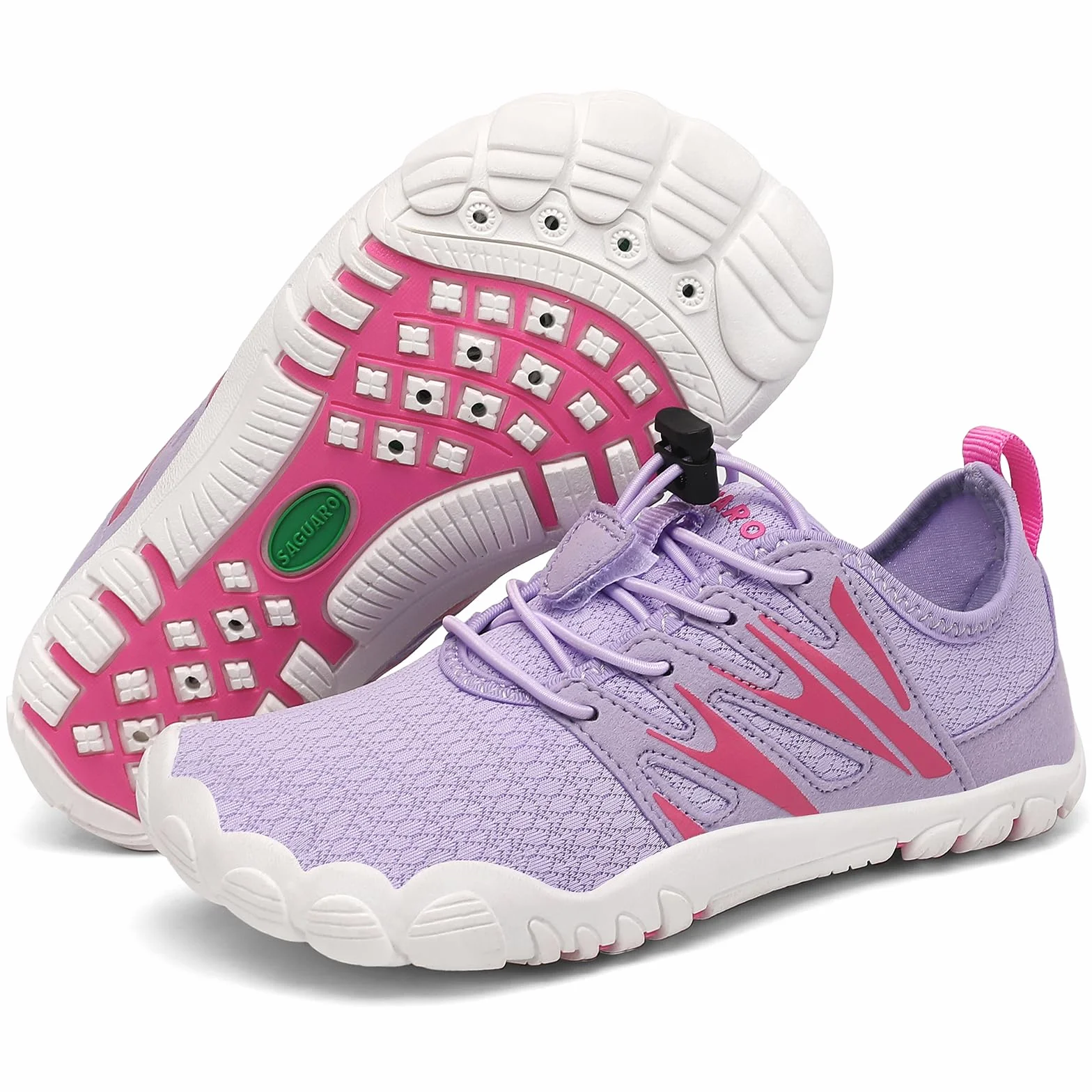 Scarpe Barefoot da Acqua per Bambino Traspiranti Asciugatura Rapida Punta Ampia Gr.25-38