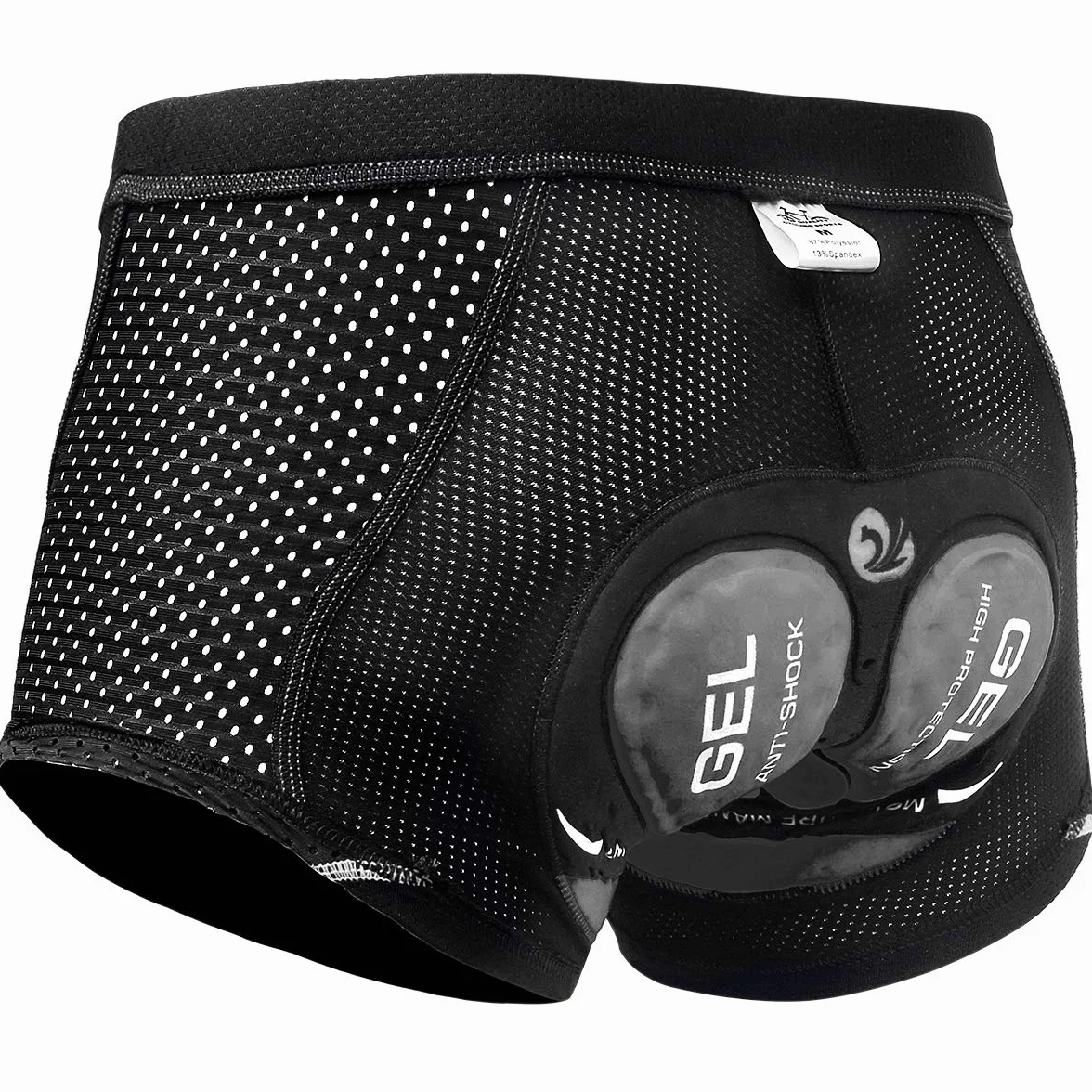 X-TIGER Pantaloncini da Ciclismo Uomo 5D Gel Imbottito Traspirante