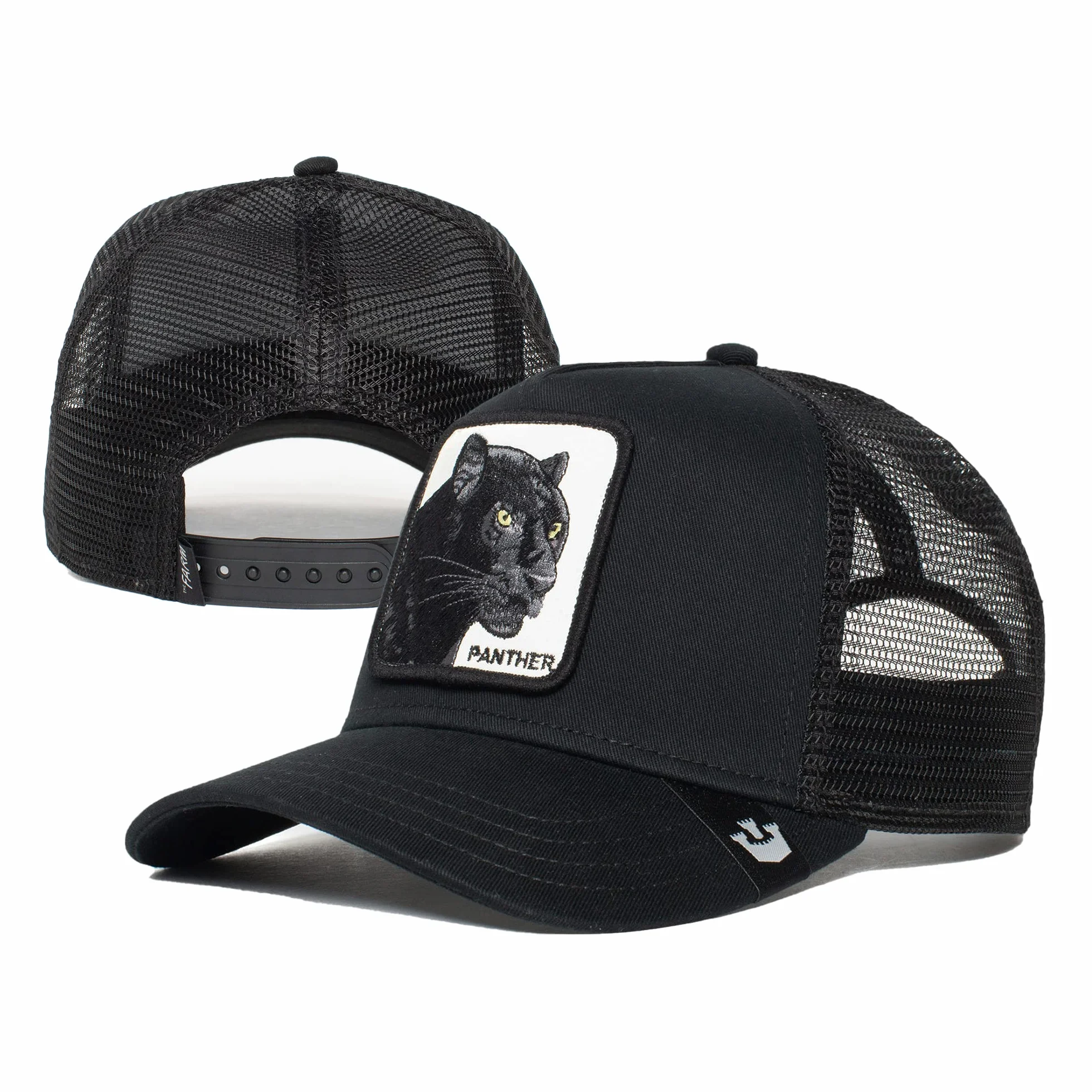 Goorin Bros. The Farm Cappello da Camionista Regolabile in Pelle Verniciata Unisex
