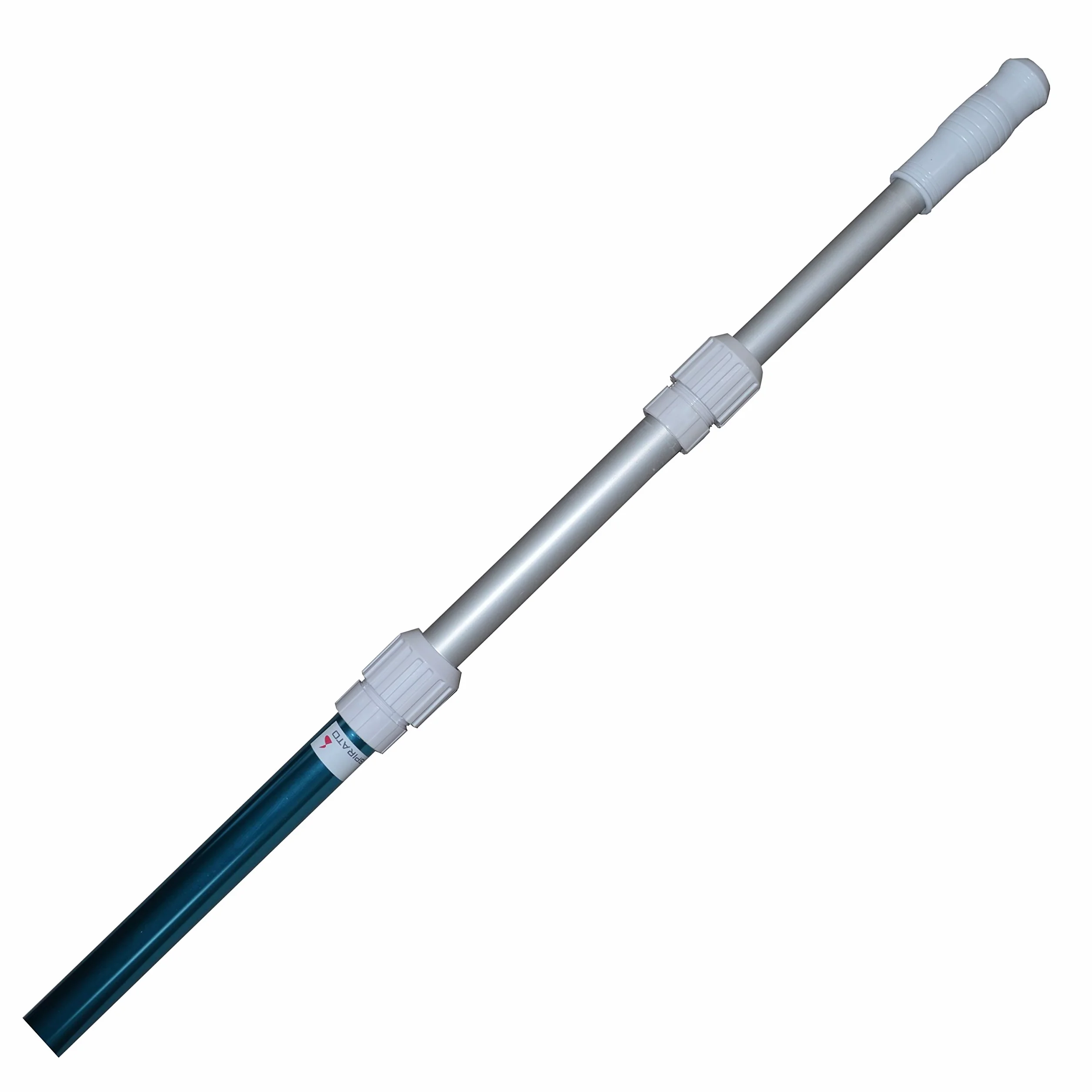 PD-01108 - Asta telescopica per Piscina, in Alluminio, 3 Pezzi, 1,50-4,50 m