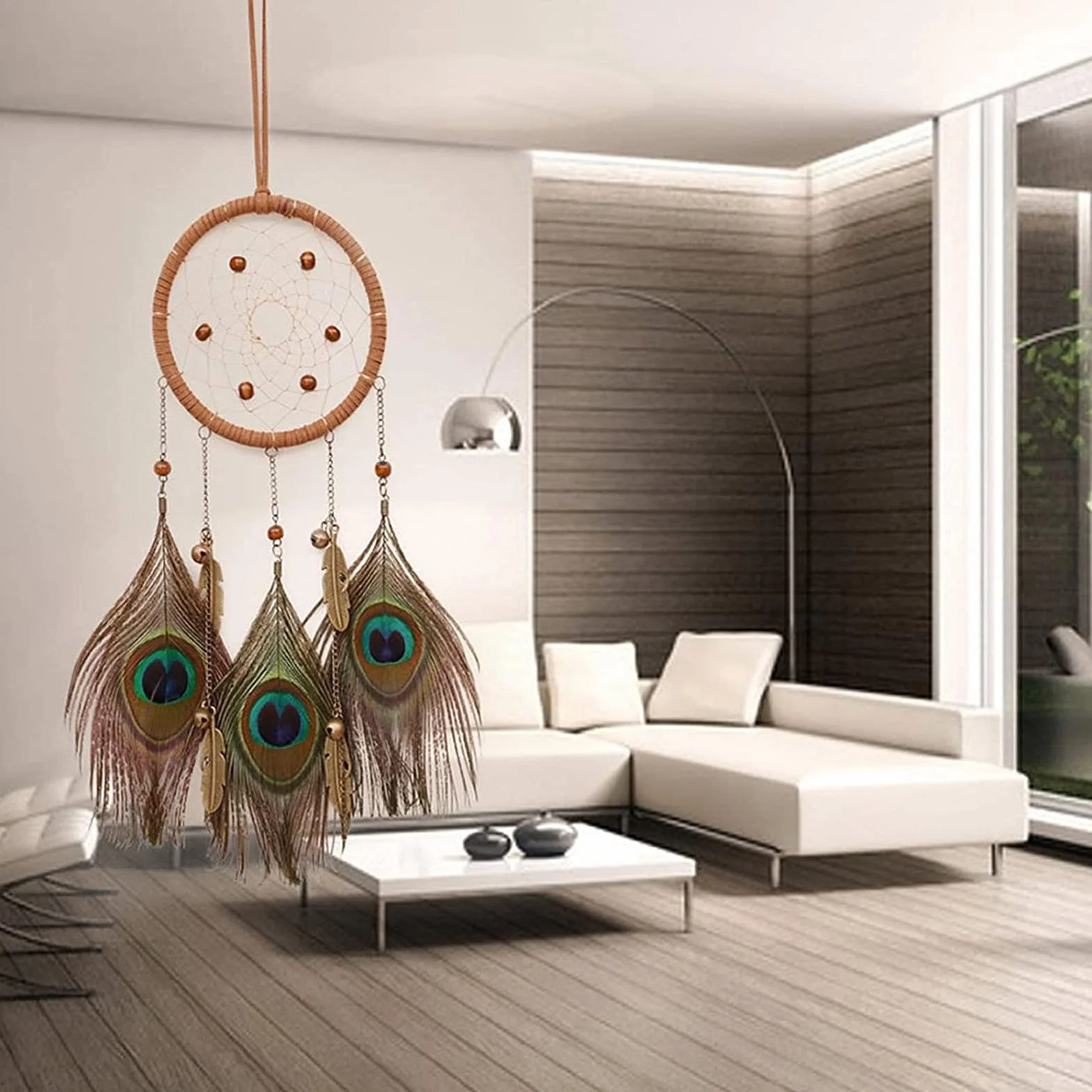 Piume di Pavone Naturali Lunghe 15pcs per Arti e Mestieri, Decorazione Fai da Te
