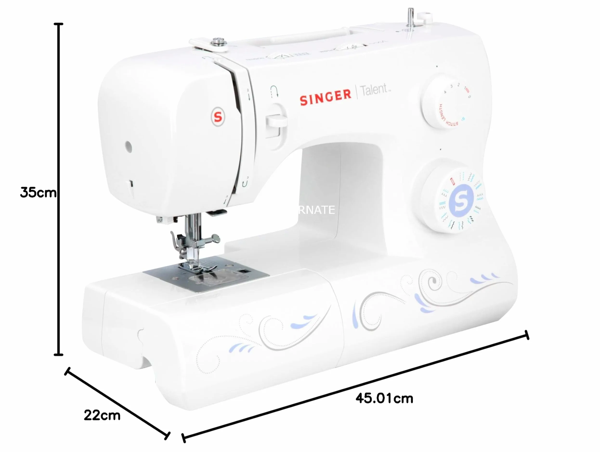 Singer Talent 3323 - Macchina da cucire meccanica