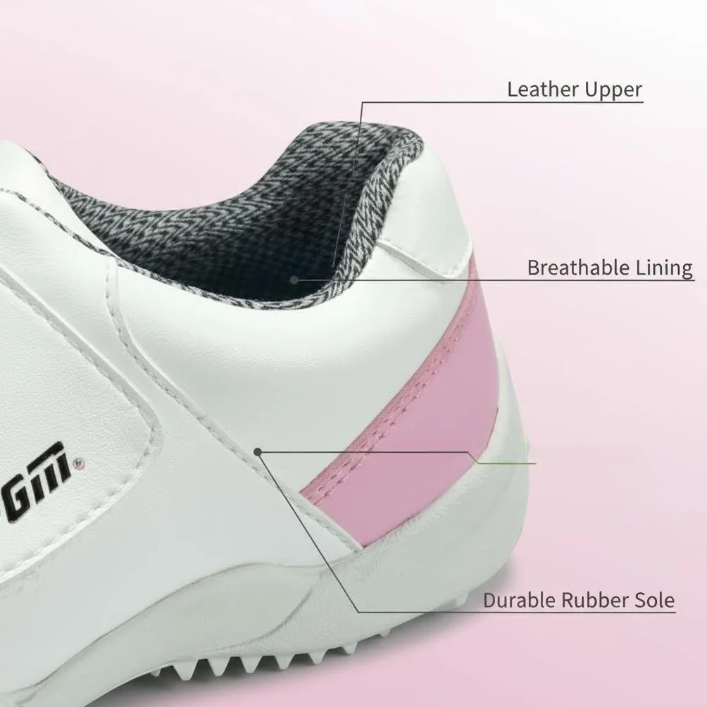 Scarpe da Golf per Bambini Outdoor Impermeabile Traspirante Antiscivolo