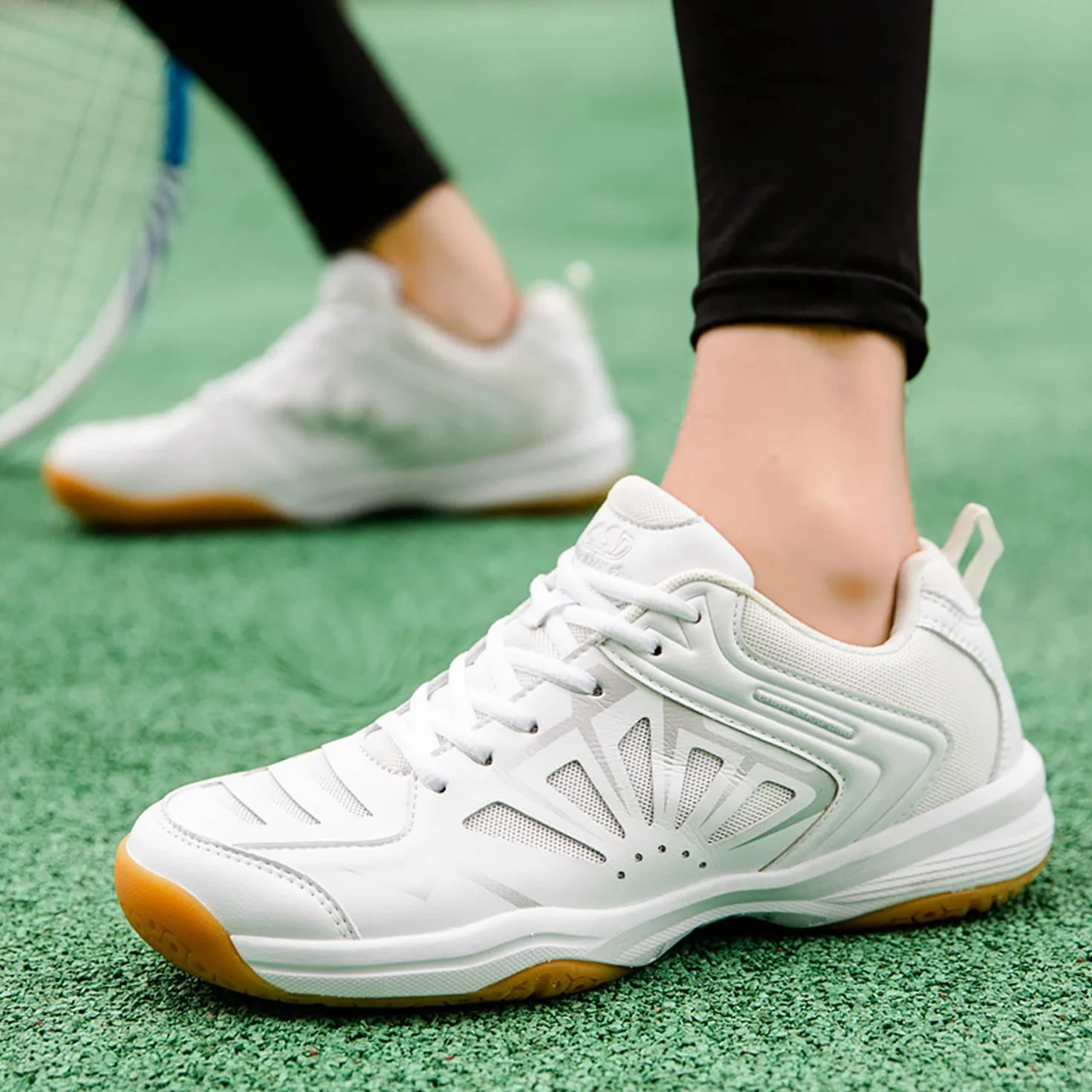 Scarpe da Badminton Traspiranti per Bambini, Ragazzi, Ragazze
