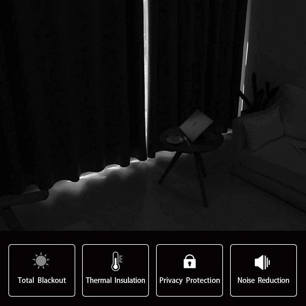 Oscurante Camera Pop Corn Da Film 300 X 280 Cm Da Letto Moderna,Soggiorno Termiche Isolanti Con Occhielli 3D Interno Casa Bambini Decorazione Da Finestre Ufficio Albergo 2 Pannelli -7I7N/T6K