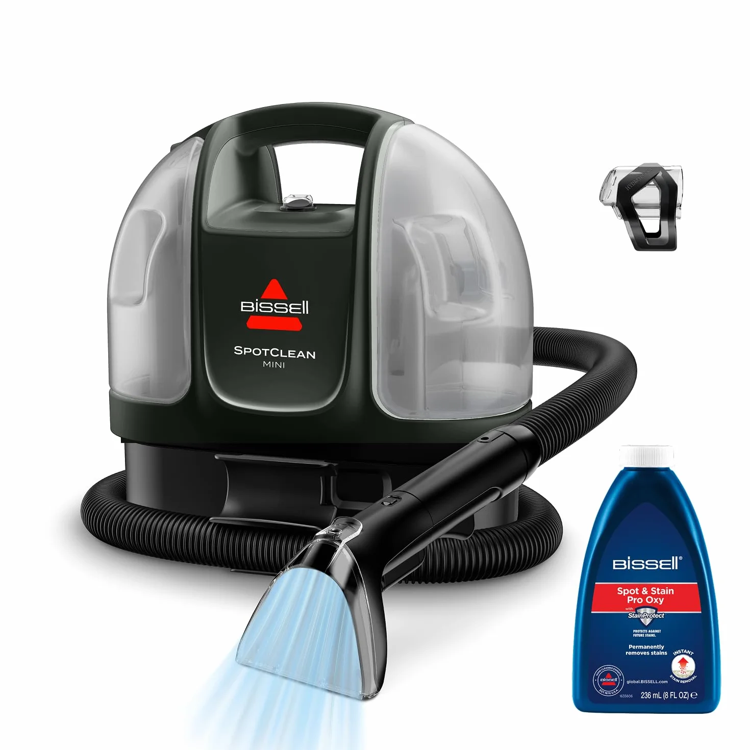BISSELL SpotClean 41491 Mini Carpet Cleaner with Cable, Portable Upholstery Lava, Perfect for Quick Cleaning, Compact and Lightweight, Stain Remover from Cars, Boats, Sofas, Mattresses and More