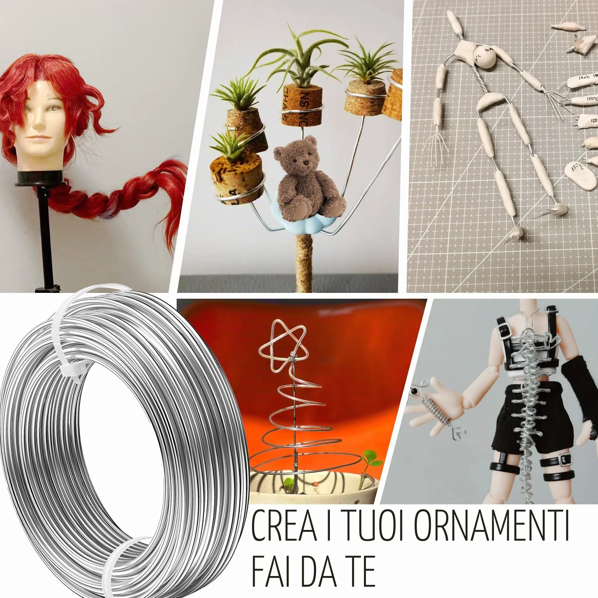 Filo di Alluminio 3 mm x 30 m