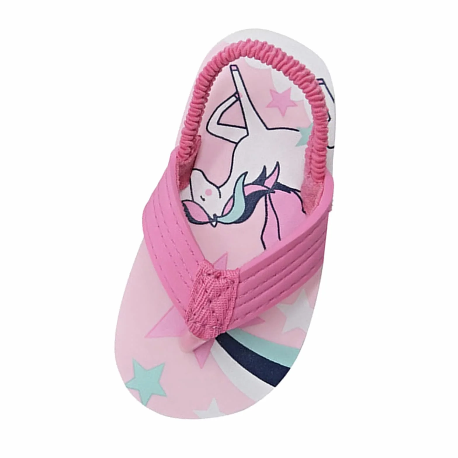 Infradito per Bambini Flip Flops per Ragazze e Ragazzi Sandali Estive Antiscivolo Pantofole da Piscina Banda Elastica Leggere Ciabatte Infradito con Cinturino Posteriore Spiaggia e Piscina Sandali