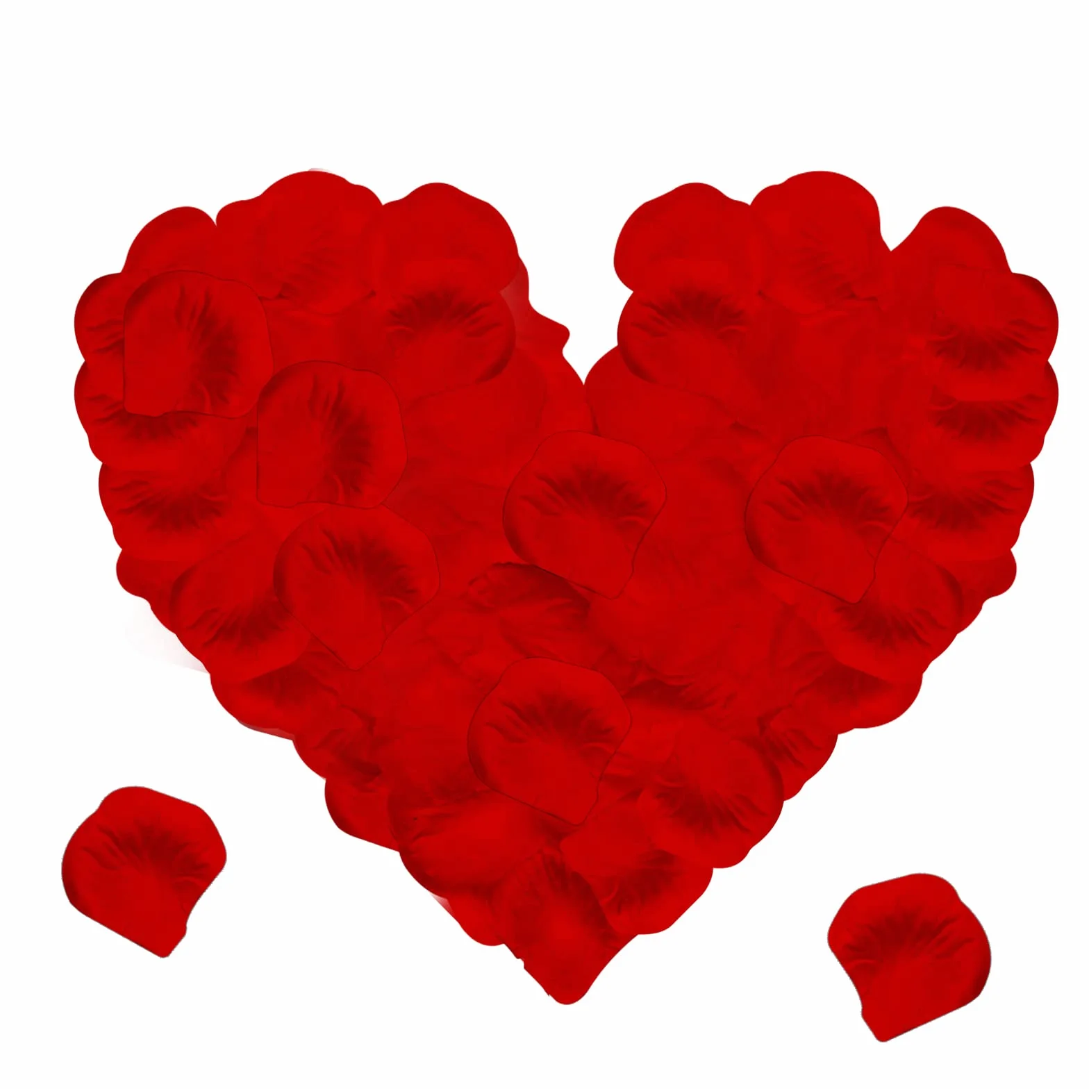 Petali di Rosso Artificiali 1200 pezzi Matrimonio San Valentino Centro Tavola