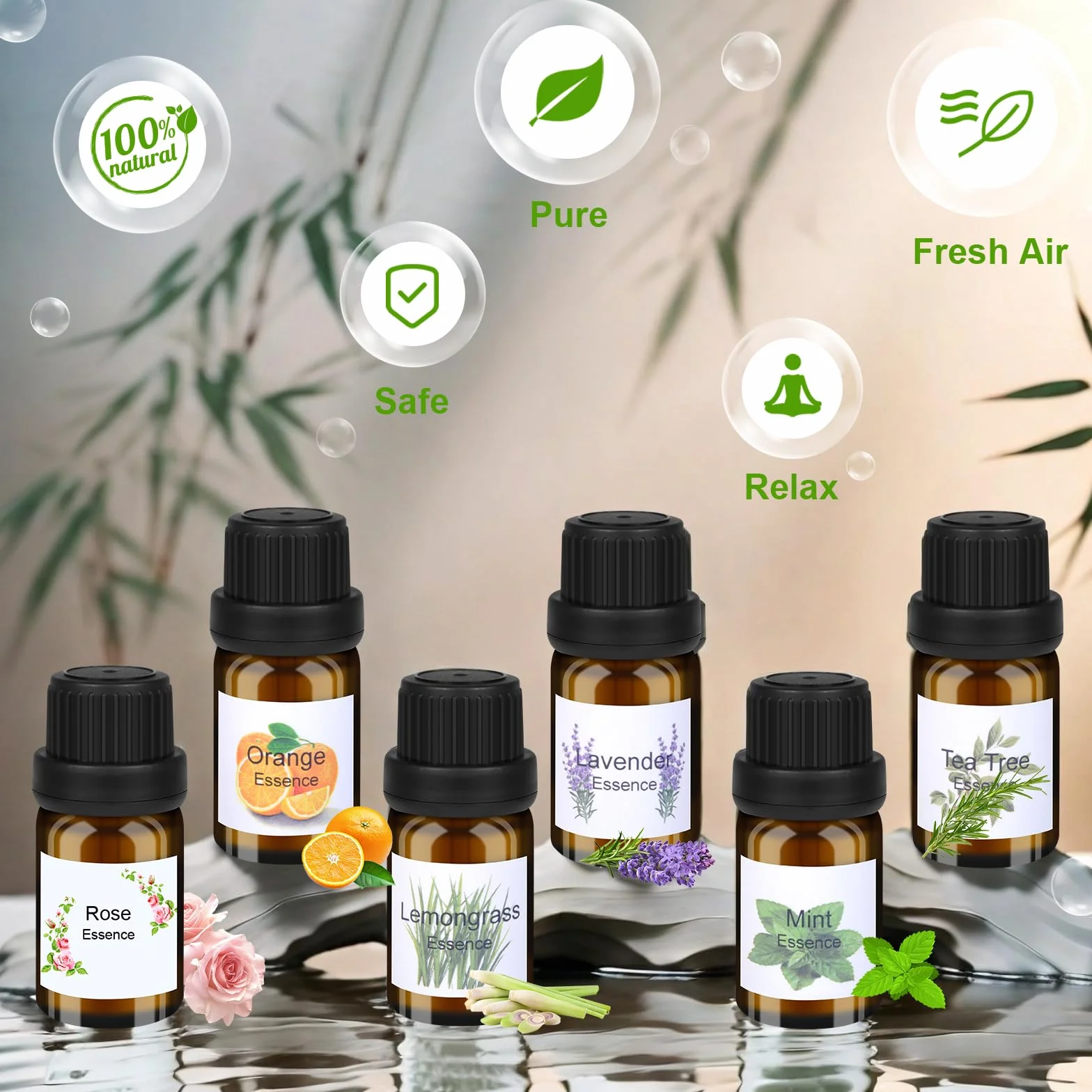Kit Fabbricazione Candele 9 Candele Natale, DIY Set Regalo Cera Soia 480g, Oli Essenziali