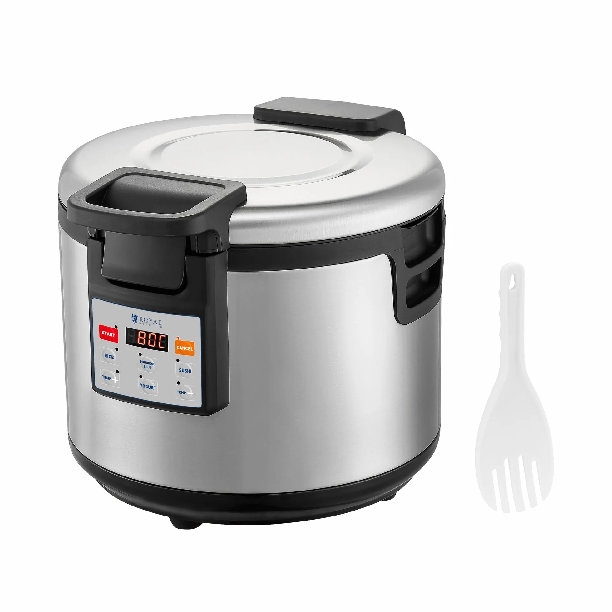 Royal Catering Scaldariso 26 l Macchina per lo Yogurt Scalda Minestra Impostazione Digitale Temperatura 40-80 °C