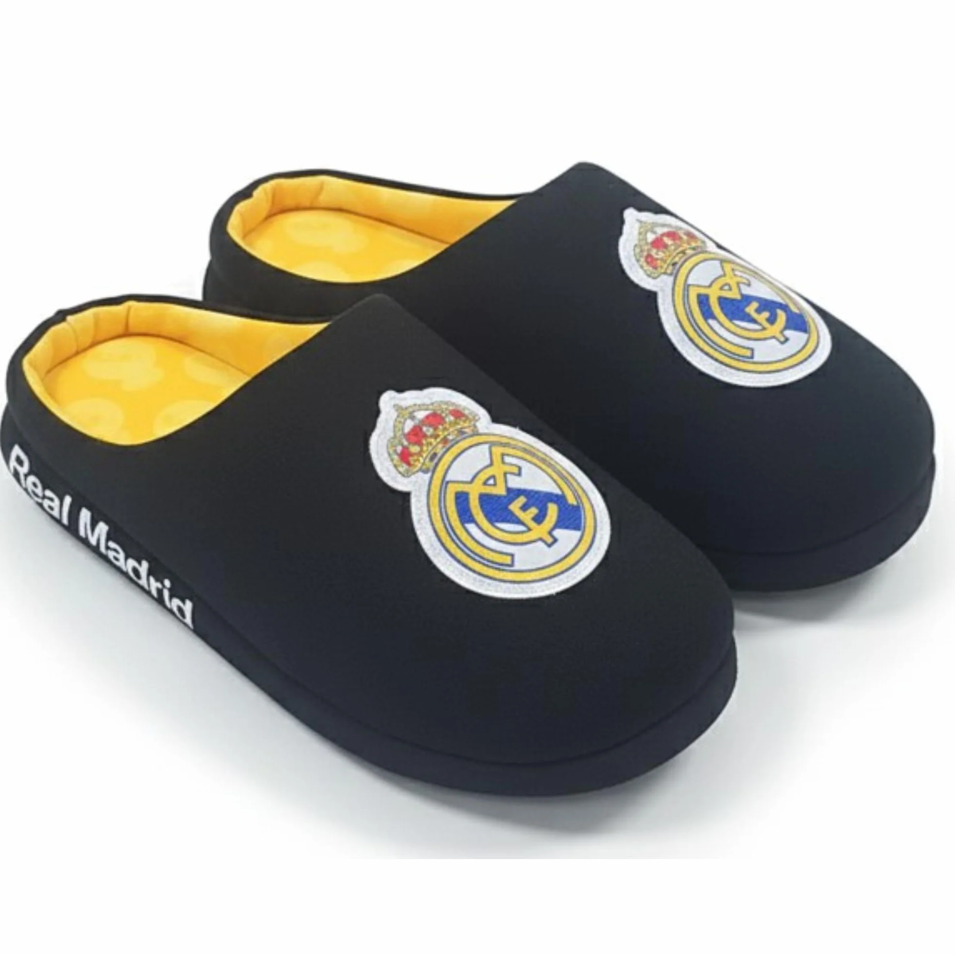Real Madrid Pantofole da casa ufficiali imbottite taglie 30/31-45/46