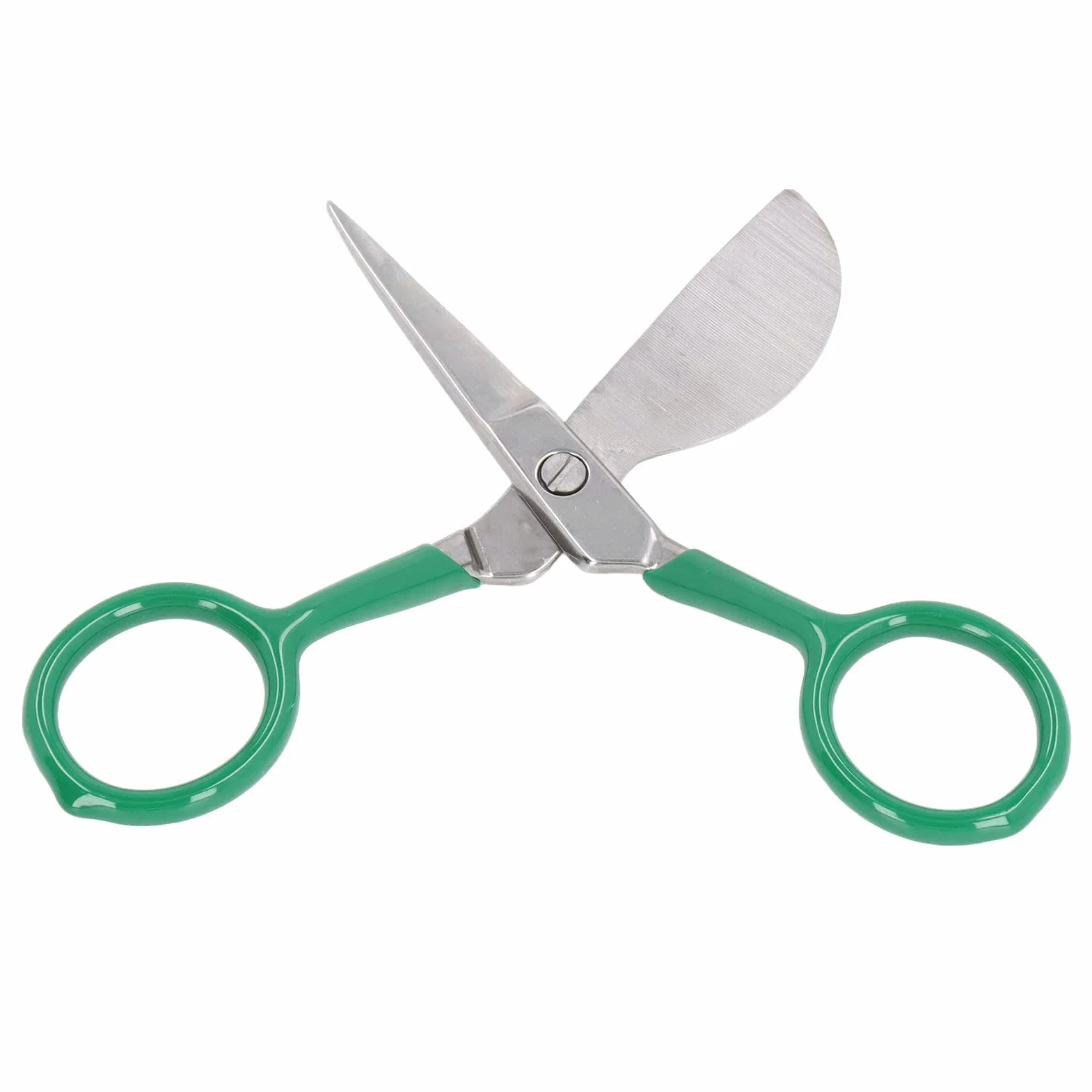 Forbici per tappeti Tufting a becco d'anatra in acciaio inossidabile per tagli di precisione