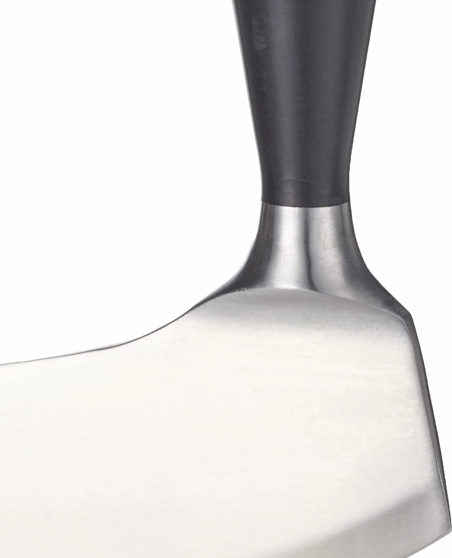 Pinti Inox Professionale Mezzaluna, Acciaio Inossidabile, Nero, 26 x 20 x 2 cm