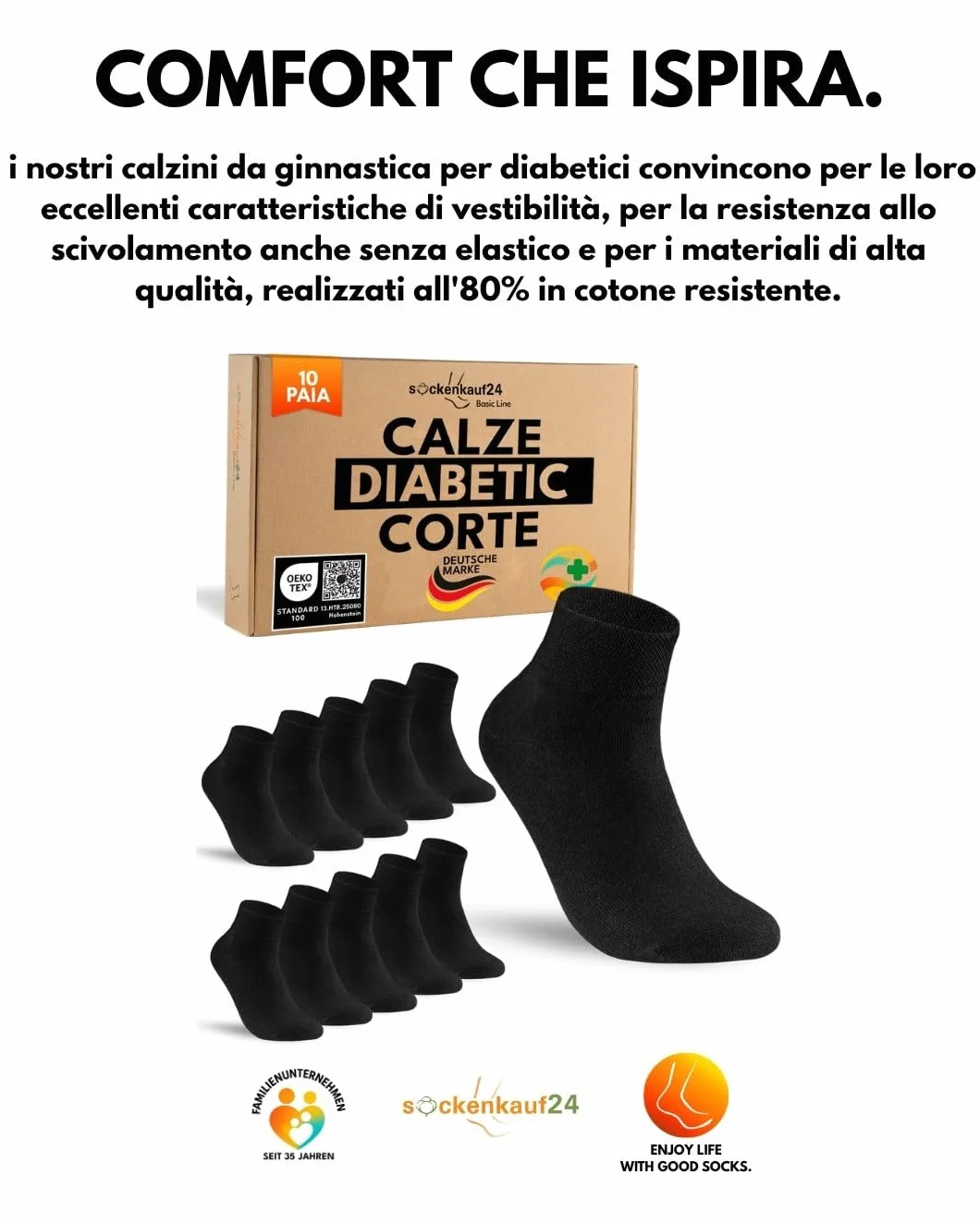 Calze Sportive Uomo Donna Calzini Tennis Corte Quarter Sport Socks Spugna Rinforzati