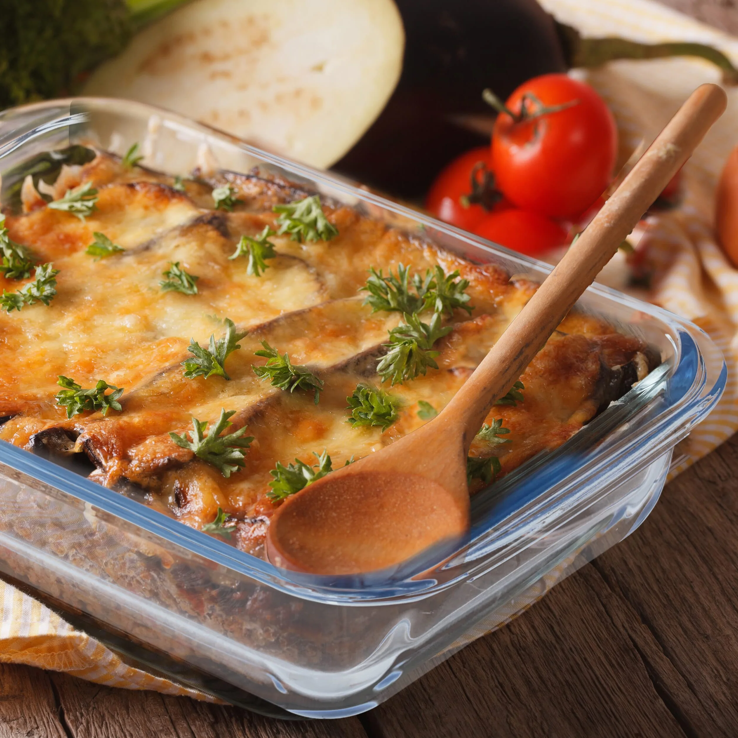 Relaxdays Set da 2 Pirofile da Forno, Teglie Rettangolari, Lasagnere in Vetro, Microonde e Lavastoviglie, Trasparenti