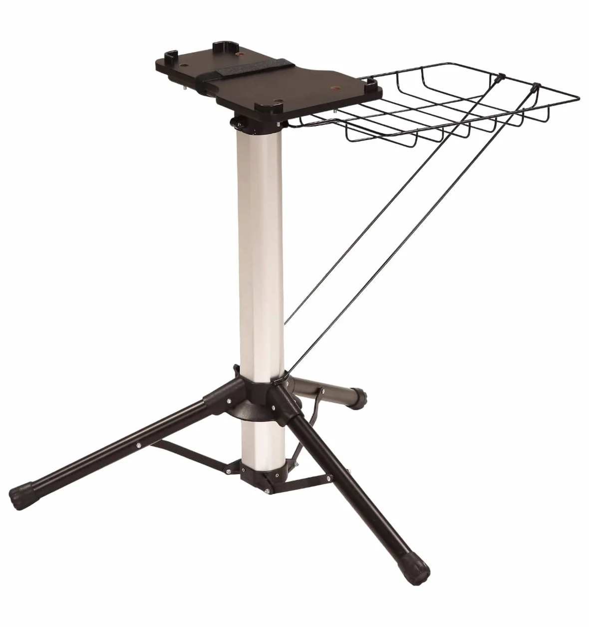 Speedypress Supporto per pressa da stiro a vapore Mega Silver, 64 cm, argento/nero