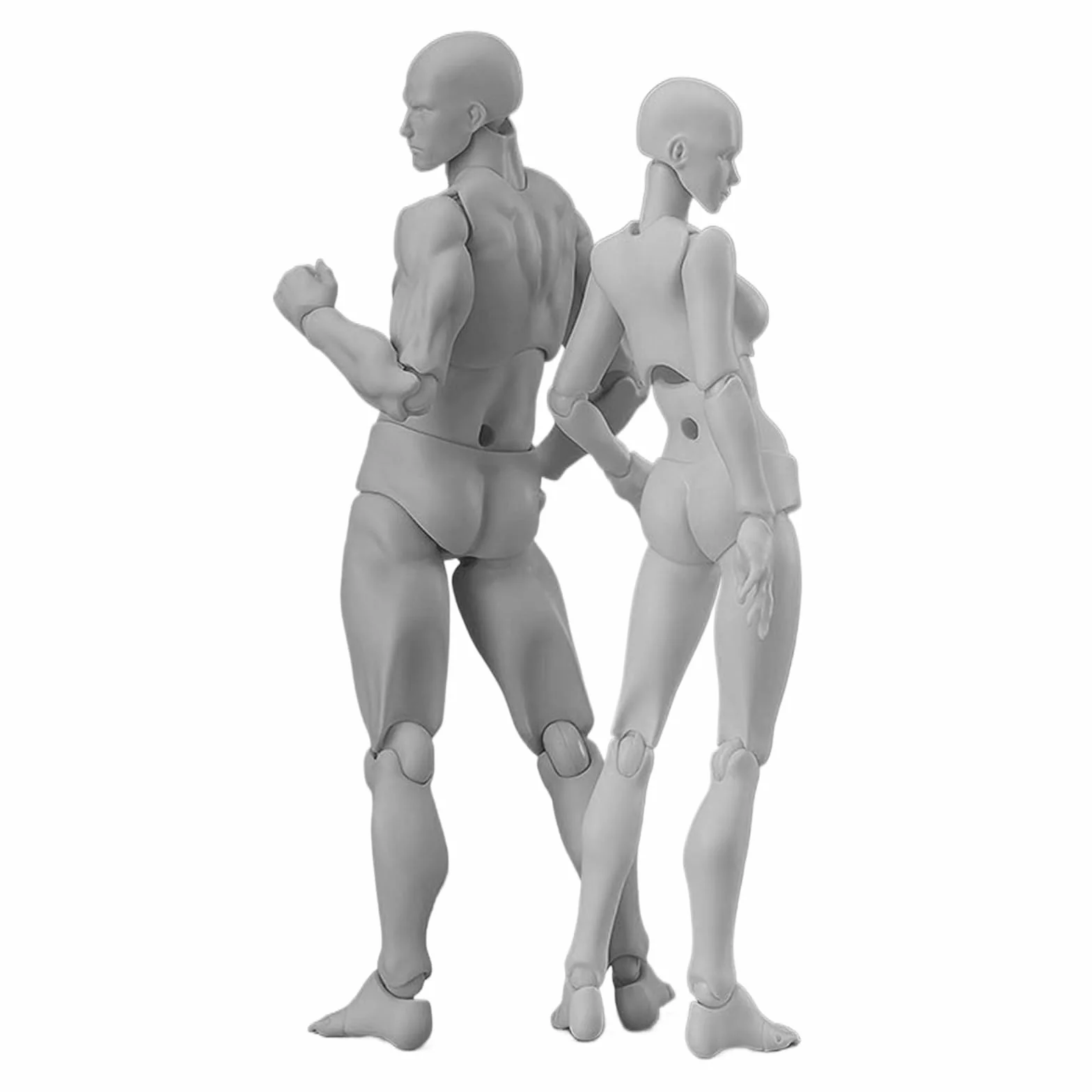 Manichini Flessibili per Artisti, Figure Umane Articolate Maschili e Femminili per Disegno