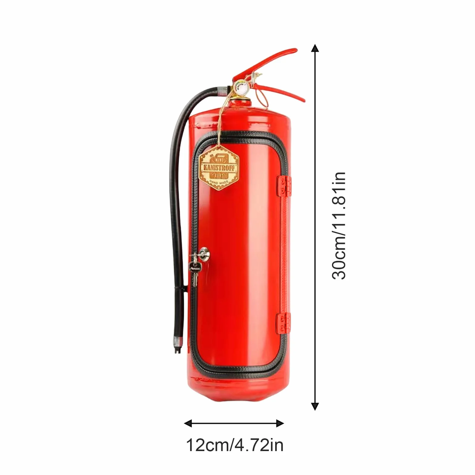 Estintore, bar mobile, metallo, per gli amanti del whisky e dei pompieri, scatole di immagazzinaggio per vino Liquore, armadio da vino, decorazione per ufficio