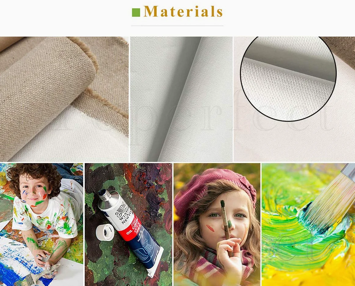 Toperfect 37 dipinti moderni di ninfee originali su tela, pittura acrilica astratta con laghetto di loto, decorazione astratta verde, opere d'arte da giardino contemporanee fatte a mano da insegnanti