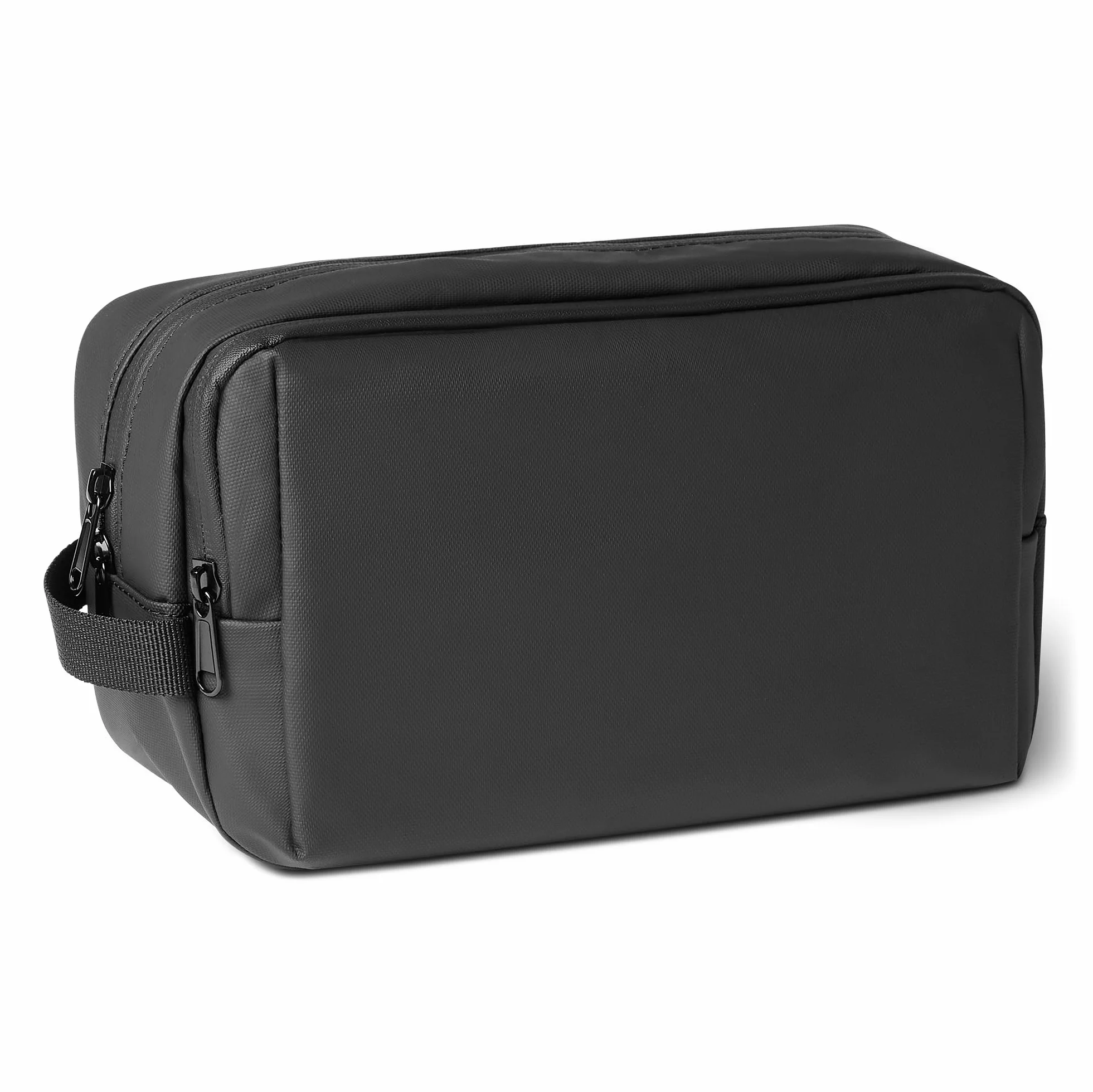 Amazon Essentials Borsa da toilette da viaggio dopp kit grandi dimensioni 25,4 cm Nero