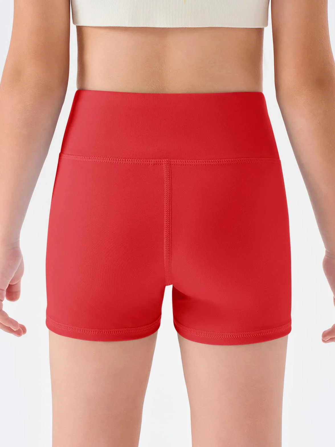 Pantaloncini estivi da ragazza leggings corti vita alta yoga danza palestra 5-14 anni