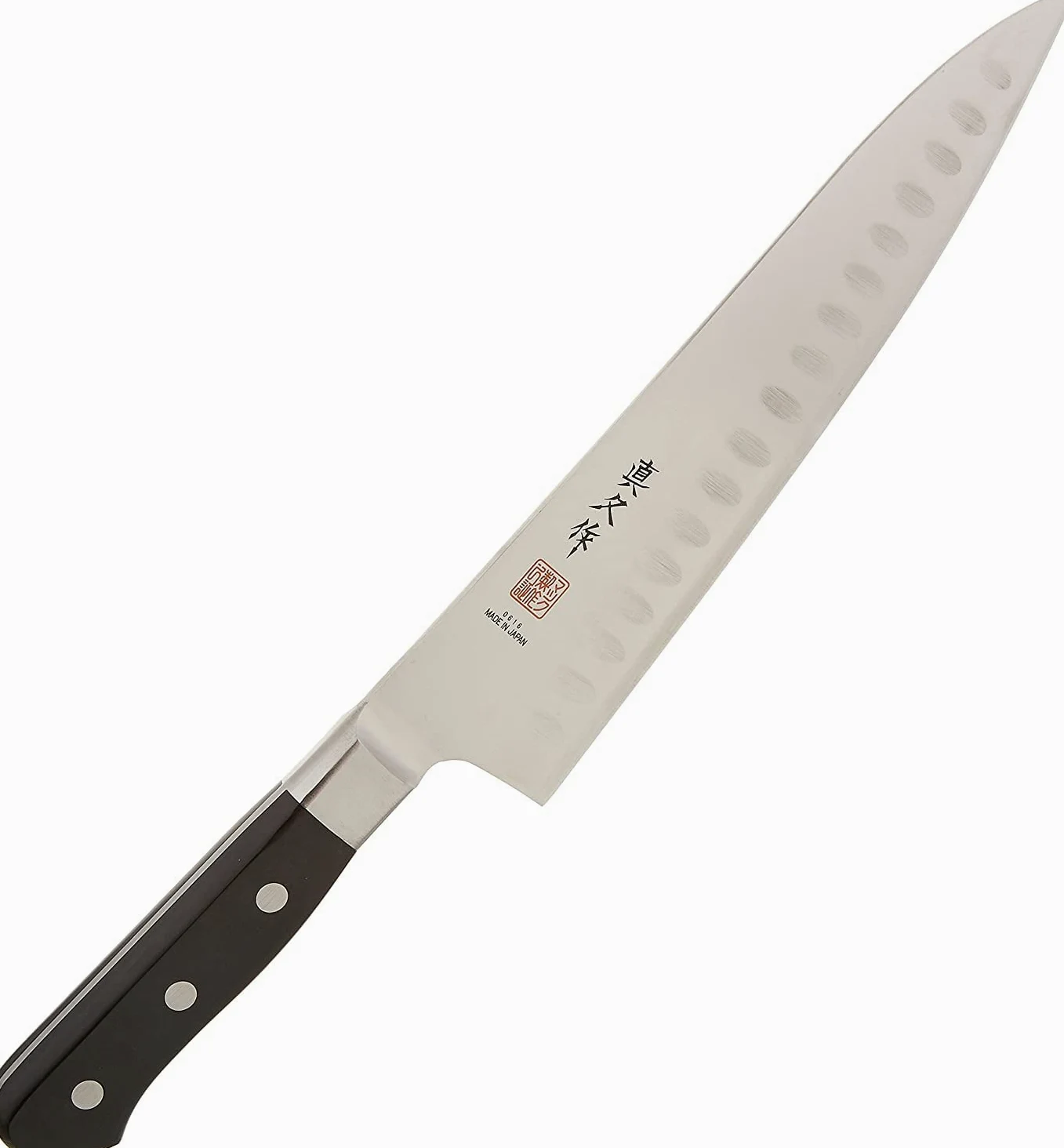 MAC Professional Coltello Trinciante da 20 cm con Scanalature, MHT-80