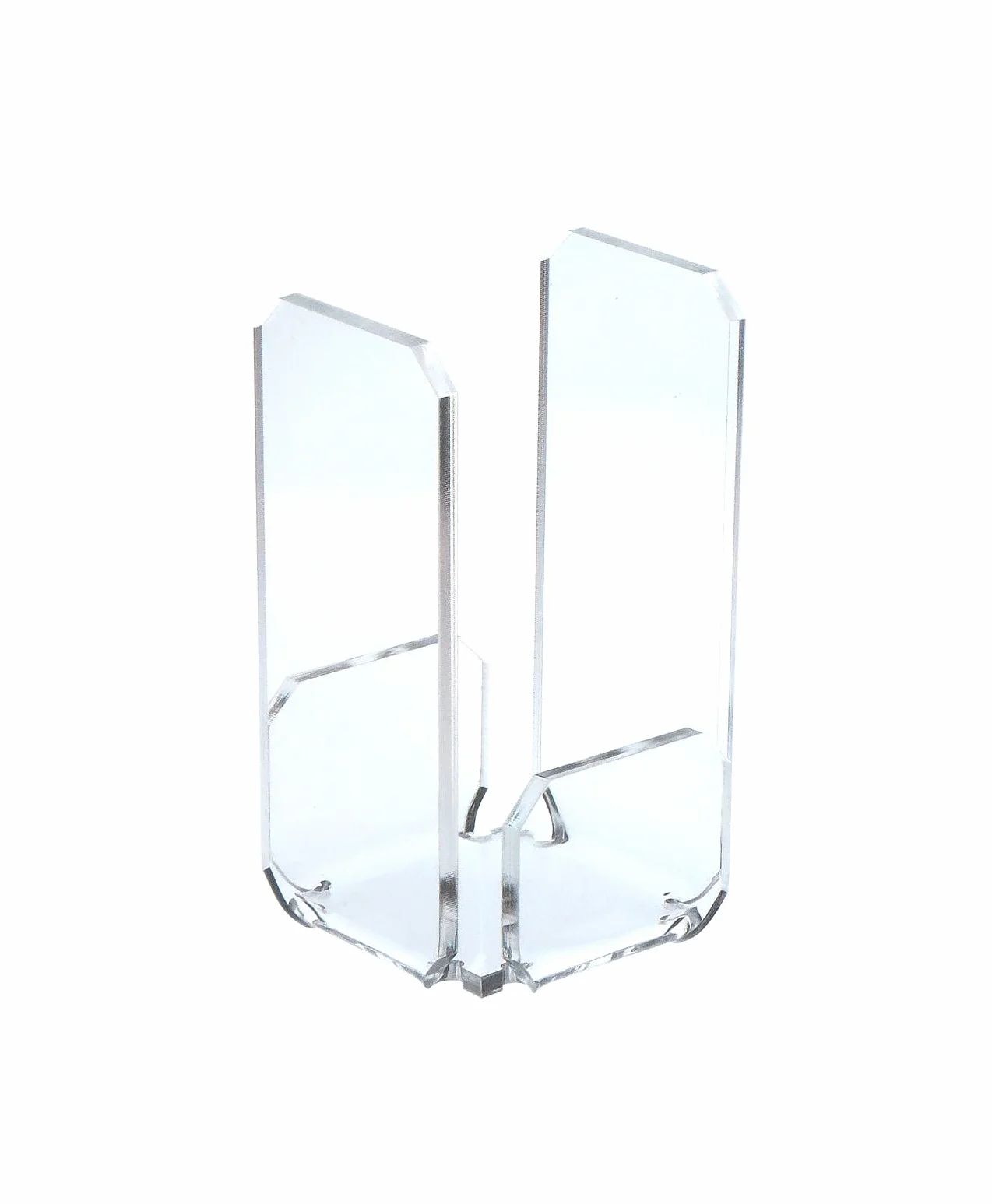 Acrylic Glass Coffee Cup Holder 78x78x127 mm Transparent