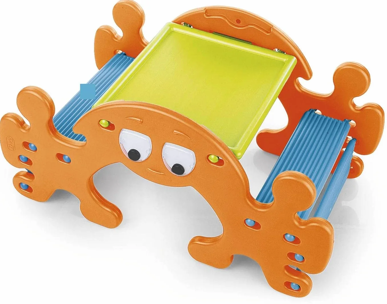 FEBER Fantasma Tavolo -Dondolo, da un lato tavolo e dall'altro dondolo, per interno ed esterno, per bambini e bambine da 1 anno, Famosa 800010248