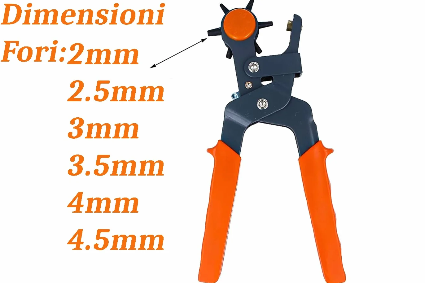 Pinza Fustellatrice Foratrice a Fustella per Cintura, Bucare, Forare