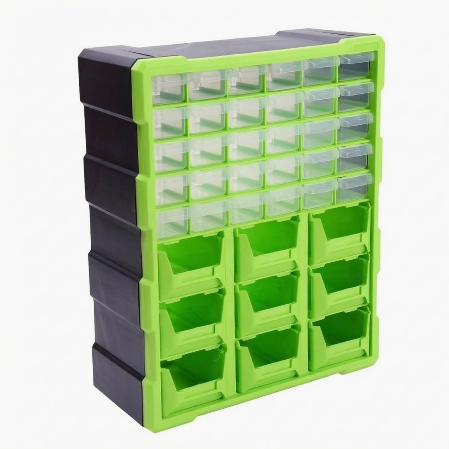 predolo Mobile Organizer Cassetti Trasparenti Leggero Organizer Viti Trasparente Multiuso Organizzatore Pezzi per Officina