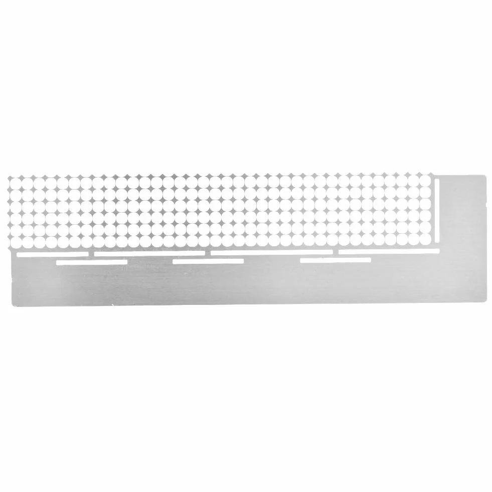 Righello per pittura da ricamo in acciaio inossidabile per pittura a diamante