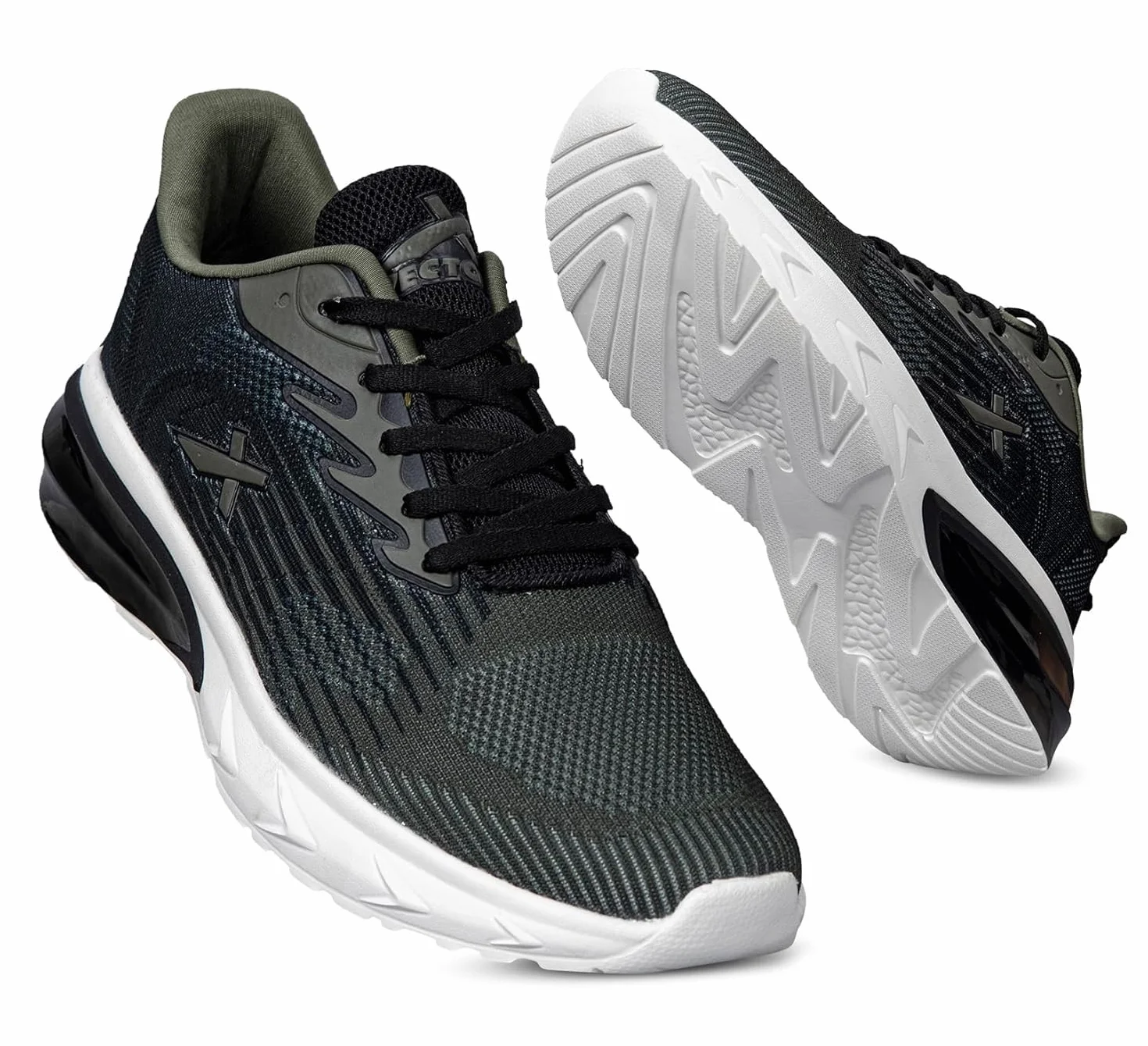 Vector X Defence Running/Jogging Shoe | Material: Mesh | for Men & Boys | Lightweight | Durable And Flexible | Comfortable | Non Slip