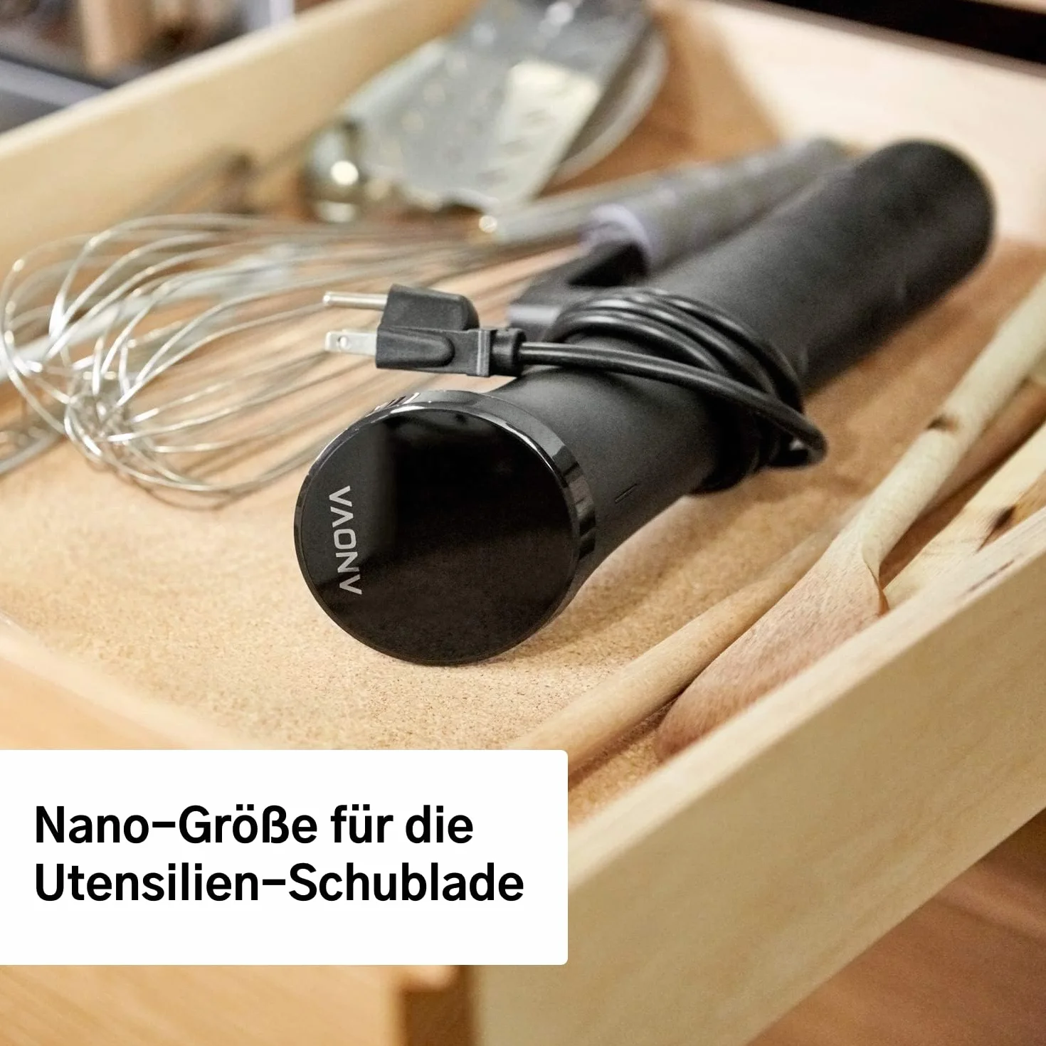Anova Precision Cooker Nano 2.0 WiFi Bluetooth 100W Czarny