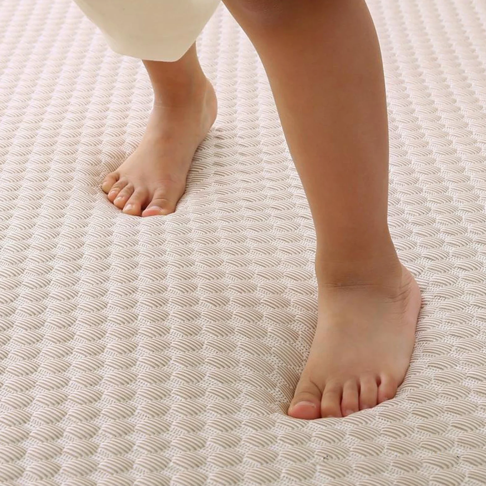 Generico Materasso Da Pavimento Giapponese Materasso Futon, Materassino Tatami Letto Da Pavimento Pieghevole Arrotolabile For Campeggio, Camera Degli Ospiti For Adulti(Khaki,200x240)