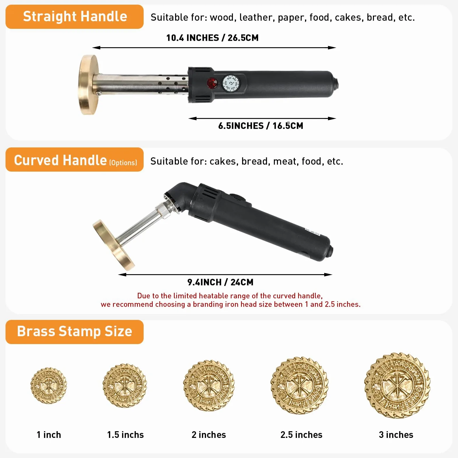 Ferro elettrico personalizzato per marchio, timbro a temperatura controllata per la combustione del legno, timbro con logo personalizzato per pelle, cibo, artigianato e regalo di nozze