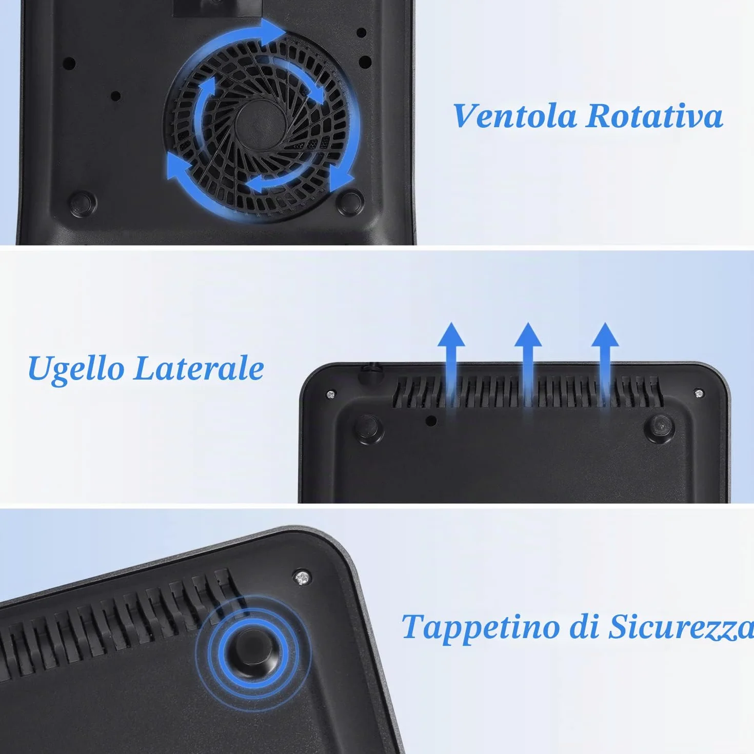 Aigostar BlueFire piastra a induzione portatile 2000W 240℃