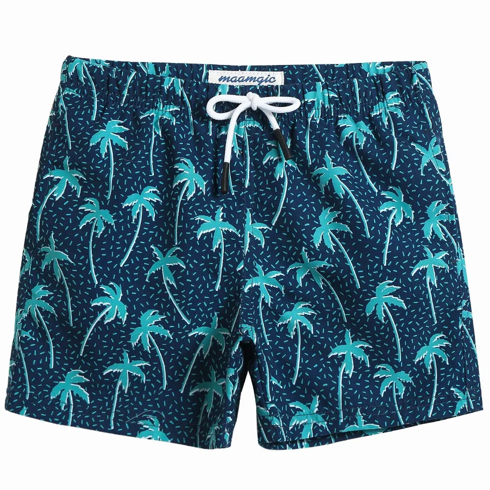Maamgic Costume da Bagno Pantaloncini Estivi per Bambini Foderate in Rete Asciugatura Rapida