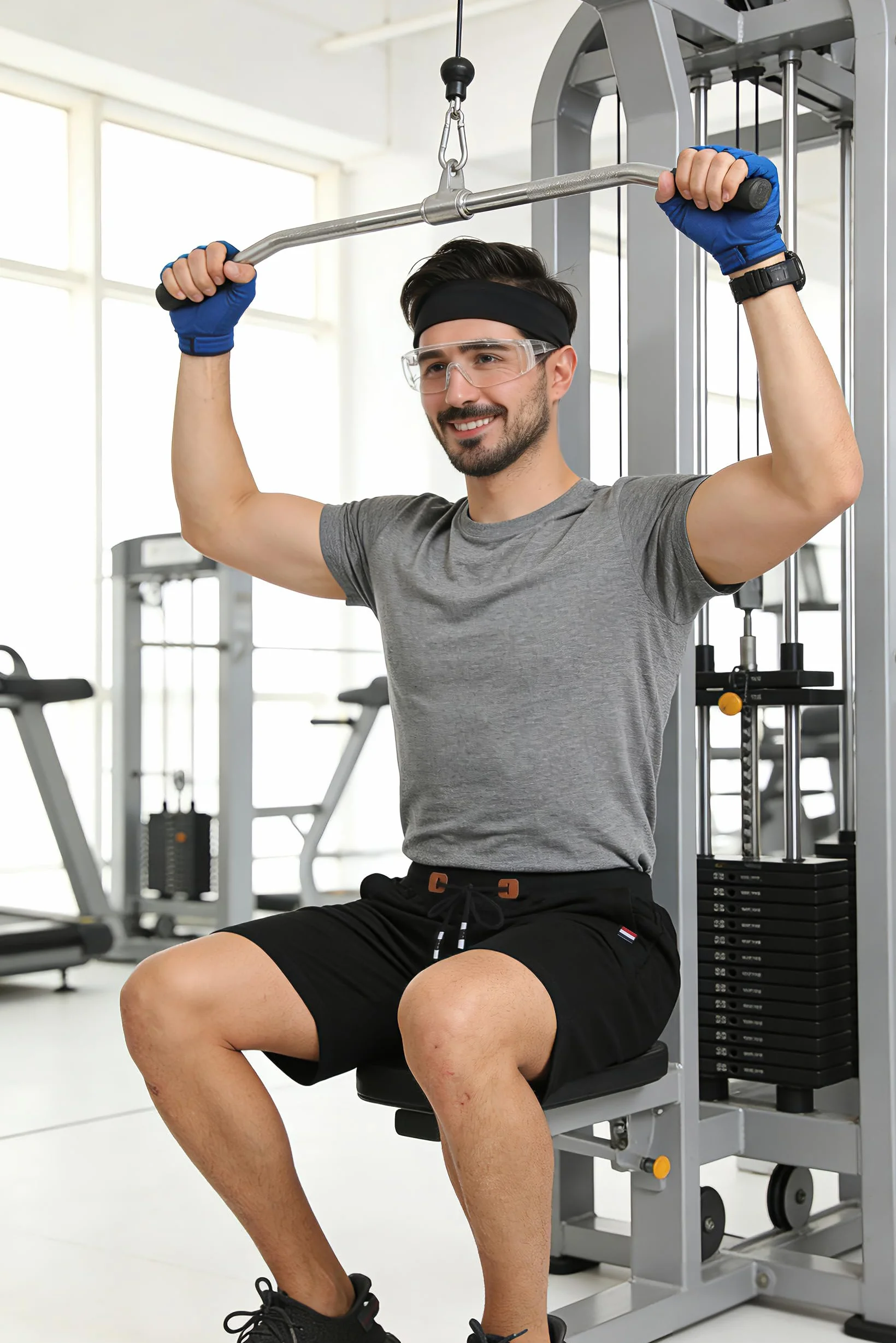ZOXOZ Pantaloncini Uomo Sportivi Running Palestra con Zip Tasca