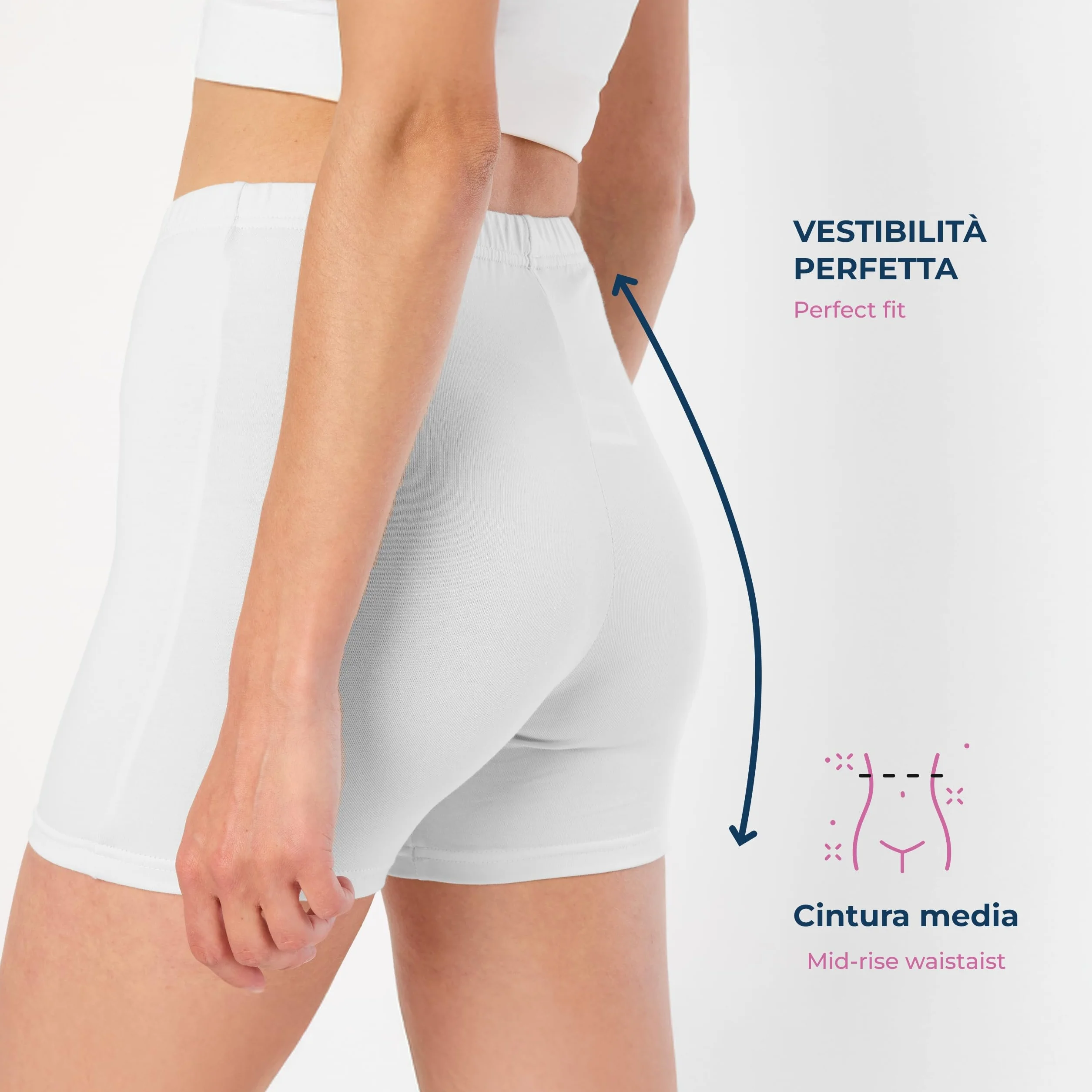 Merry Style Pantaloncini in Cotone Donna Shorts per Il Fitness Allenamento Jogging Sportivi Yoga Hot Pants MS10-392