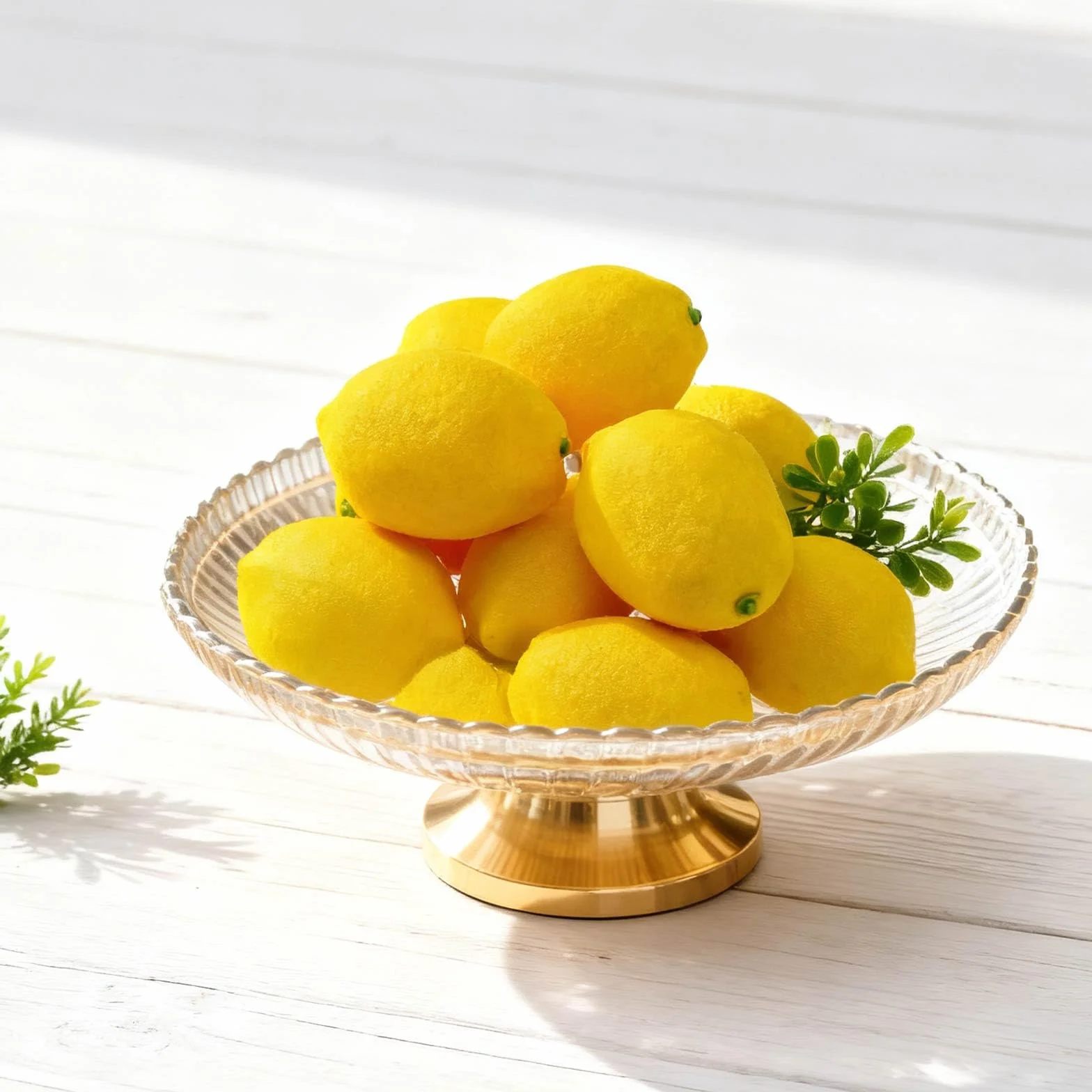 Pezzi Limoni Artificiali Realistici Frutta Finta Gialla per Decorazione Casa Cucina Matrimonio Feste Fotografia 7,5 × 5,2 cm