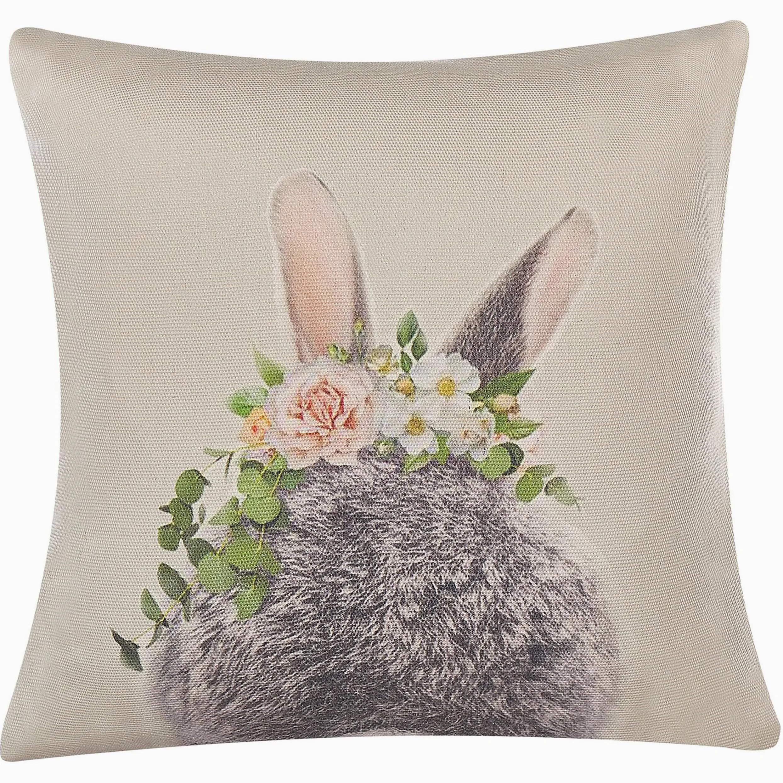 Beliani Set di 2 cuscini decorativi Coniglio Pasquale 45 x 45 cm Talpa