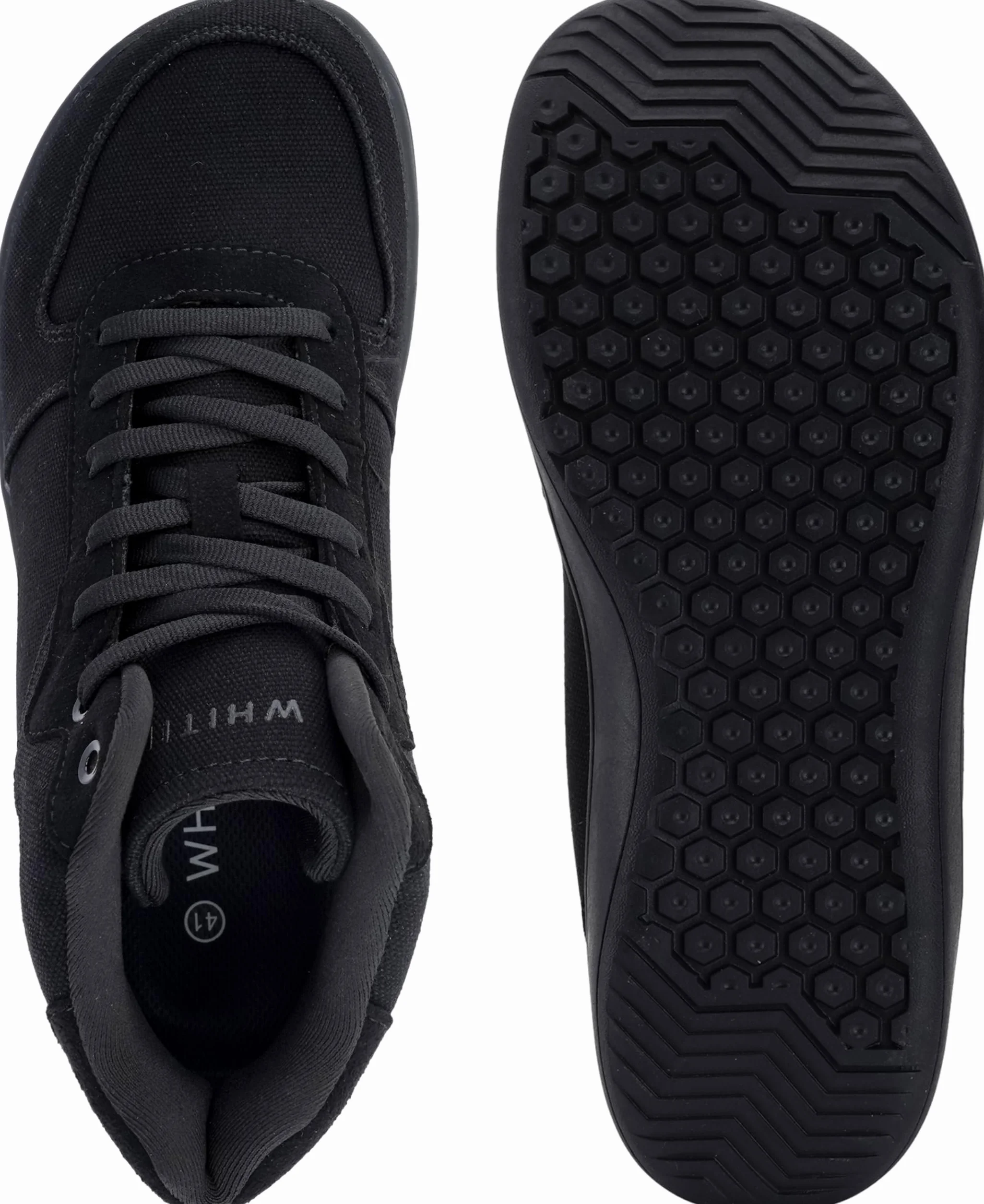 WHITIN Scarpe da uomo in tela minimaliste a piedi nudi + punta larga Zero Drop